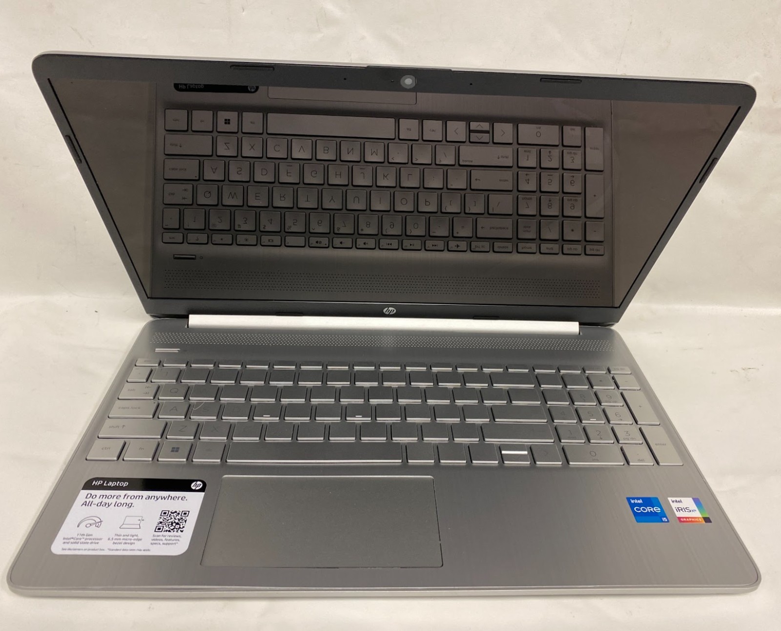 HP 15.6″ Touchscreen Laptop, Core i5-1135G7, 720p Webcam, 16GB/1TB, Win11, used