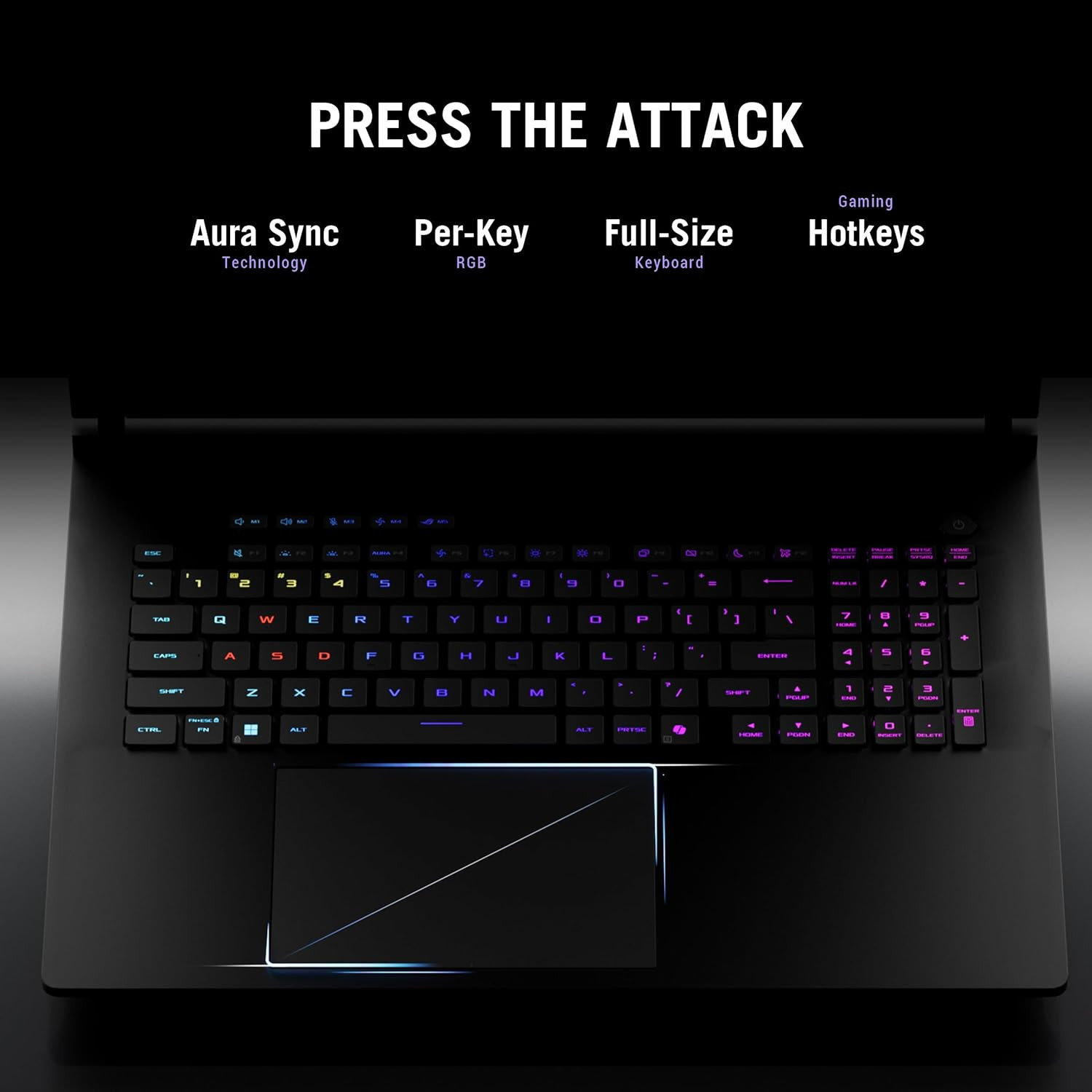 ROG Strix SCAR 18 (2025) Gaming Laptop, 18” ROG Nebula HDR 16:10 2.5K 240Hz/3Ms,