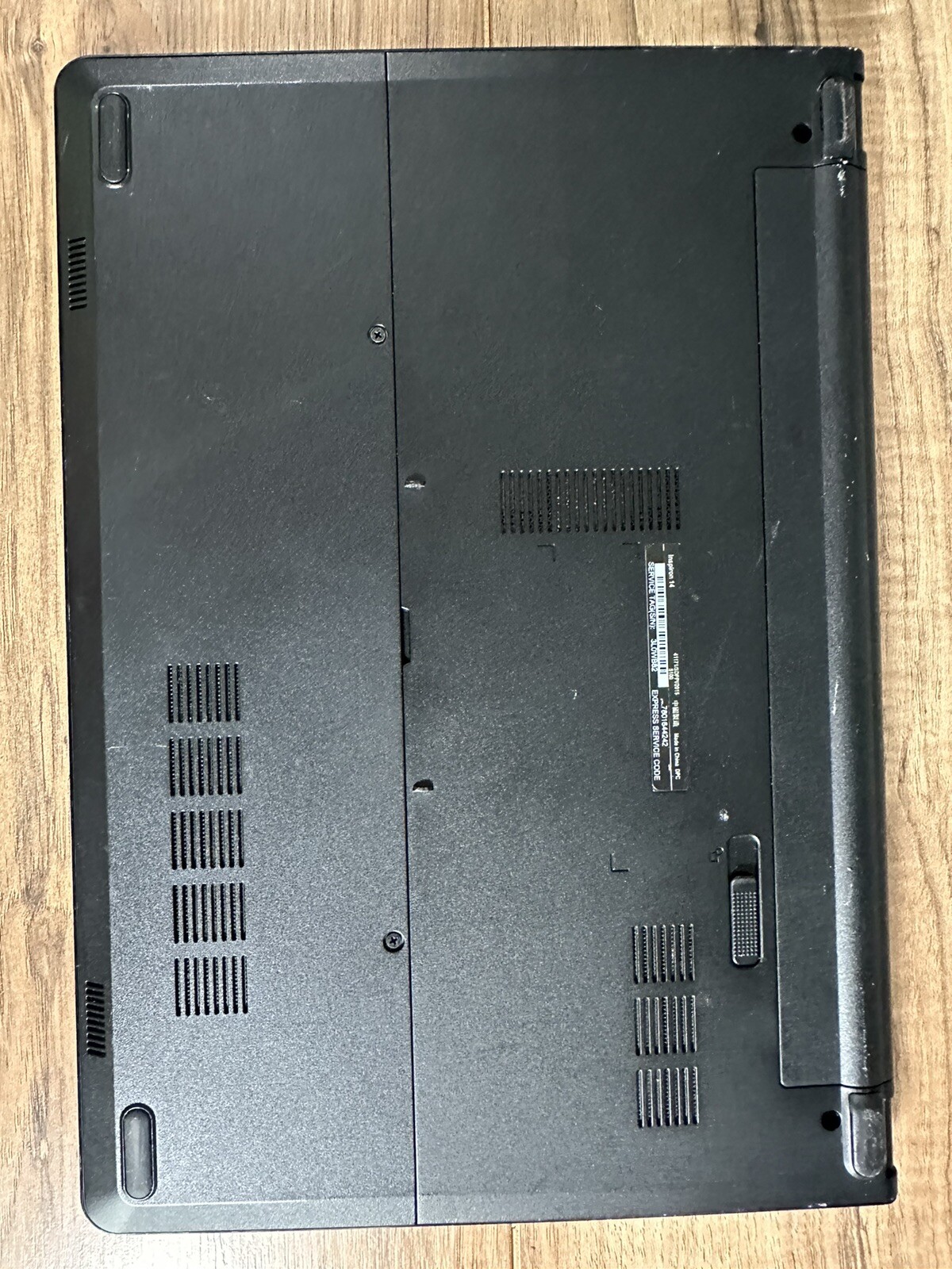 Dell Laptop Intel Inside FOR PARTS NOT WORKING