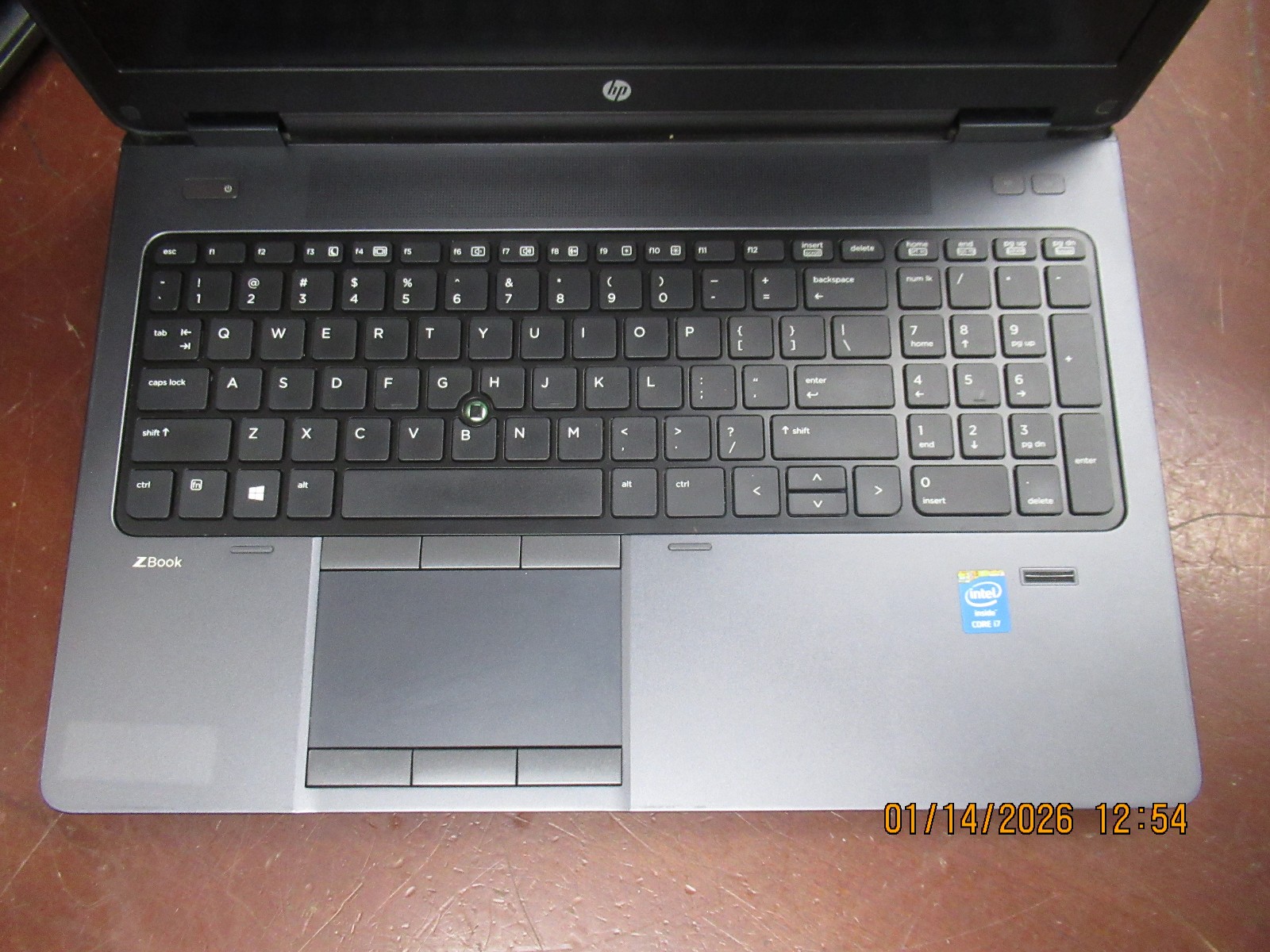 HP ZBook 15 i7-4700MQ 2.40GHZ 16GB 256GB HDD Laptop w/ AC [NO OS]