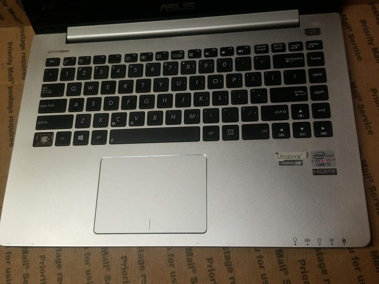 ASUS Ultrabook VivoBook S400CA-UH51T Intel Core i5 3rd Gen 3317U 8GB UNTESTED