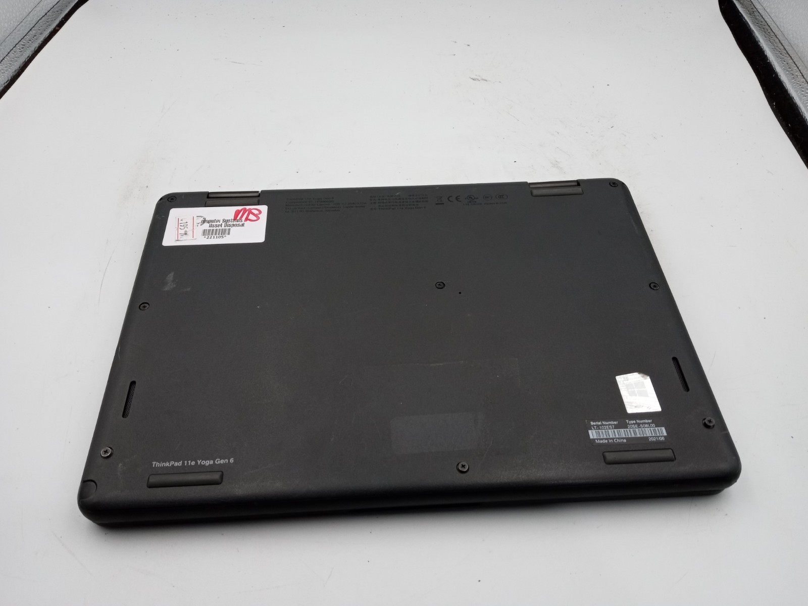 Lenovo Thinkpad 11e Yoga Gen 6 11.6″ 2in1 Laptop Intel m3 8th Gen – PARTS -RR