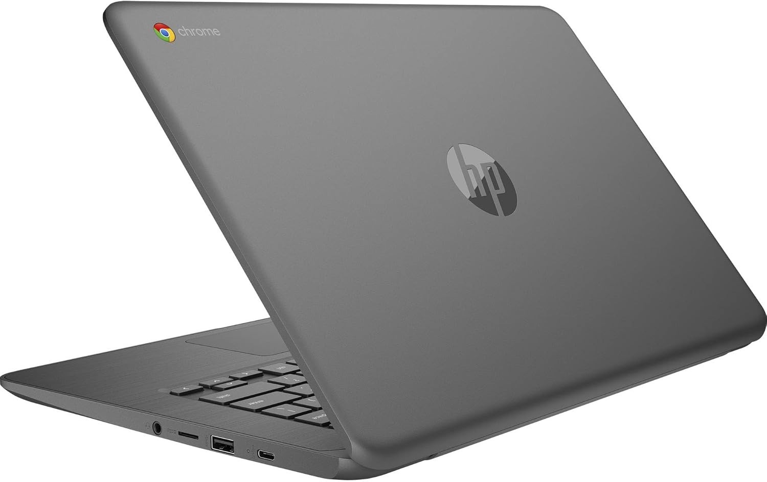 HP Chromebook 14 G5 14″ HD Celeron N3350 4GB RAM 32GB eMMC WiFi Webcam