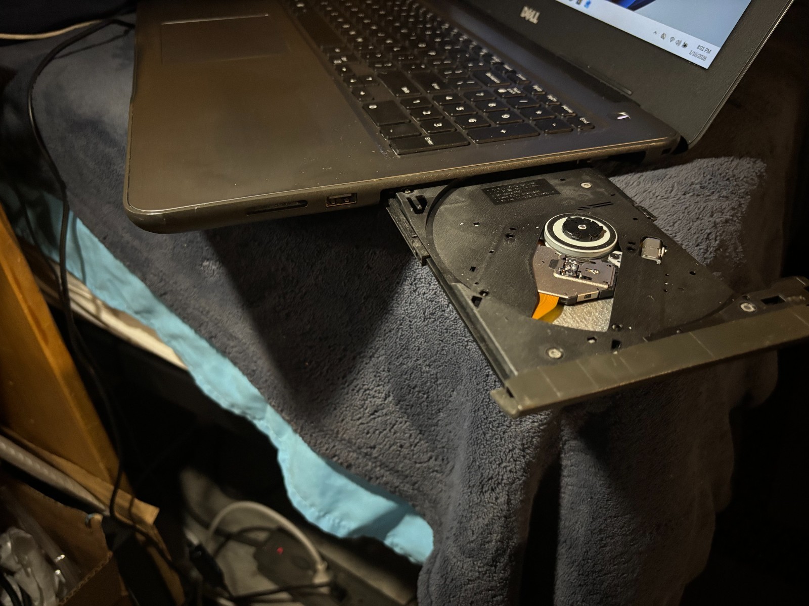 Dell Inspiron 5565 AMDA9 500GBSSD 16GBRAM WIN11P w/ BATTERY & AC