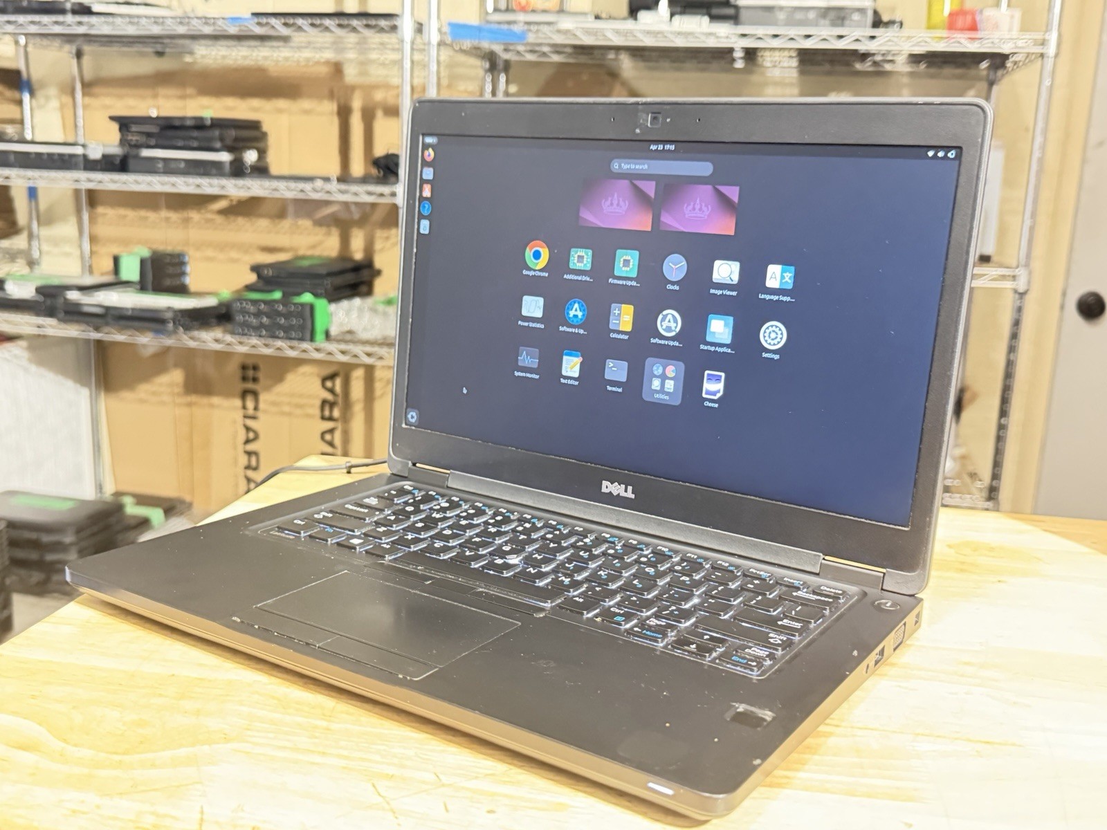 Dell Latitude 5480 i7-6600U 8GB Ram 512GB SSD Ubuntu 24.04 + LibreOffice
