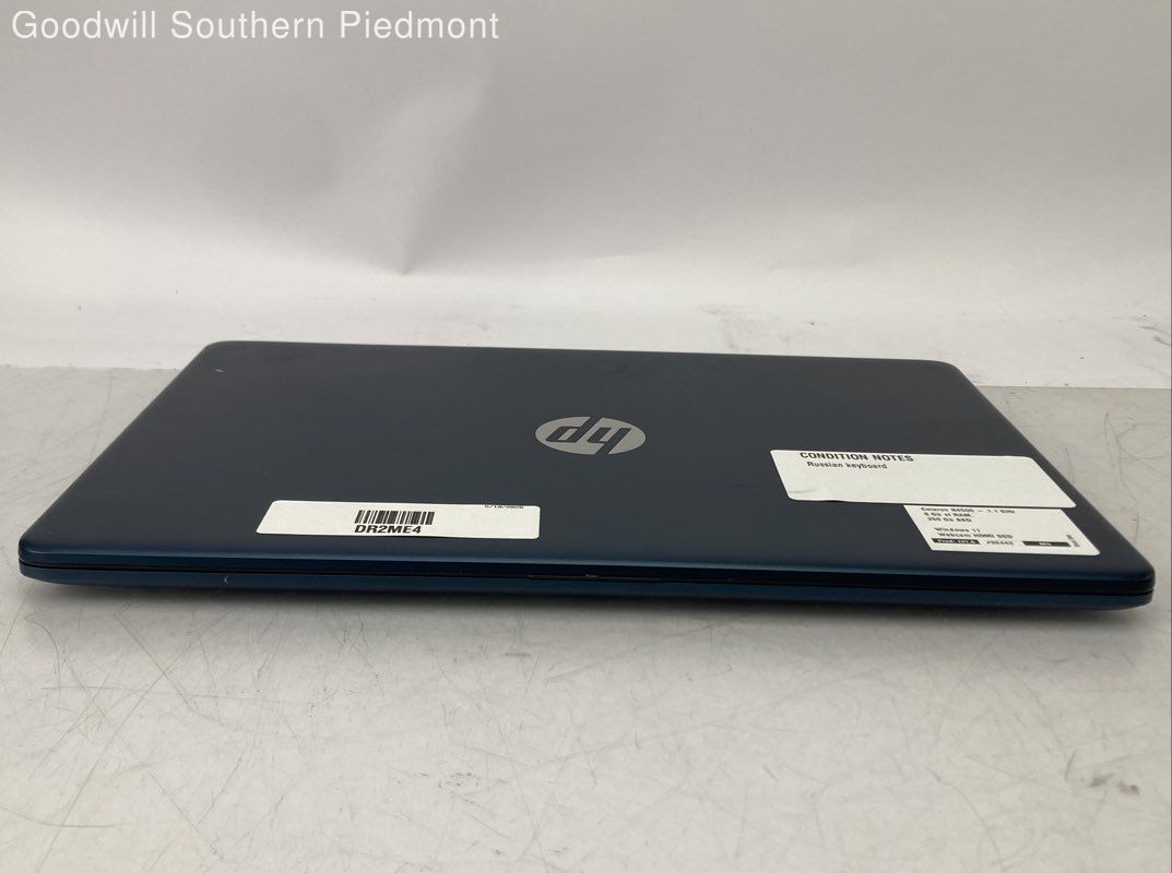 HP Laptop Celeron N4500 1.1GHz 8Gb RAM 256Gb SSD (w/ Russian Keyboard) – Tested