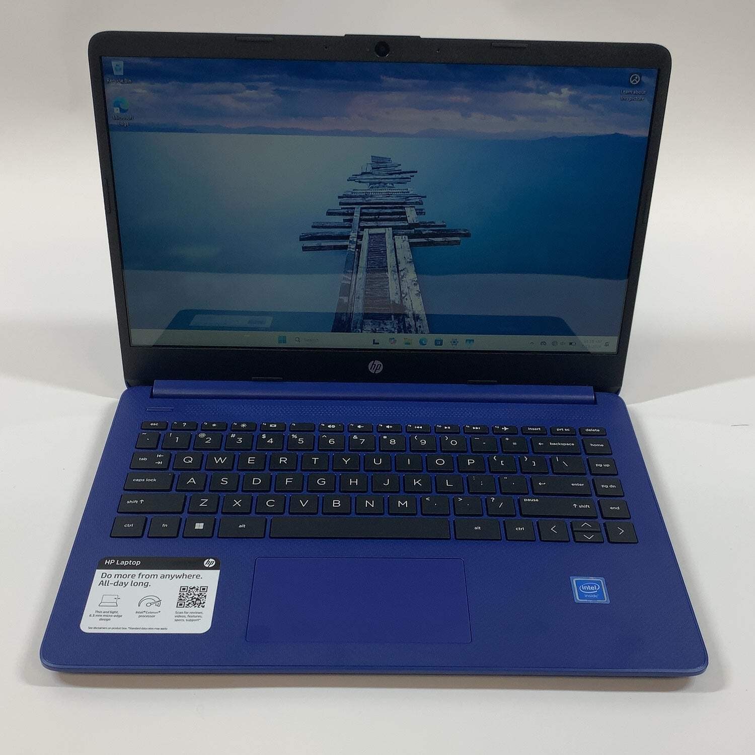 HP NoteBook 14-DQ0010NR 13.9″ Celeron N4120 1.1GHz 4GB RAM 64GB SSD