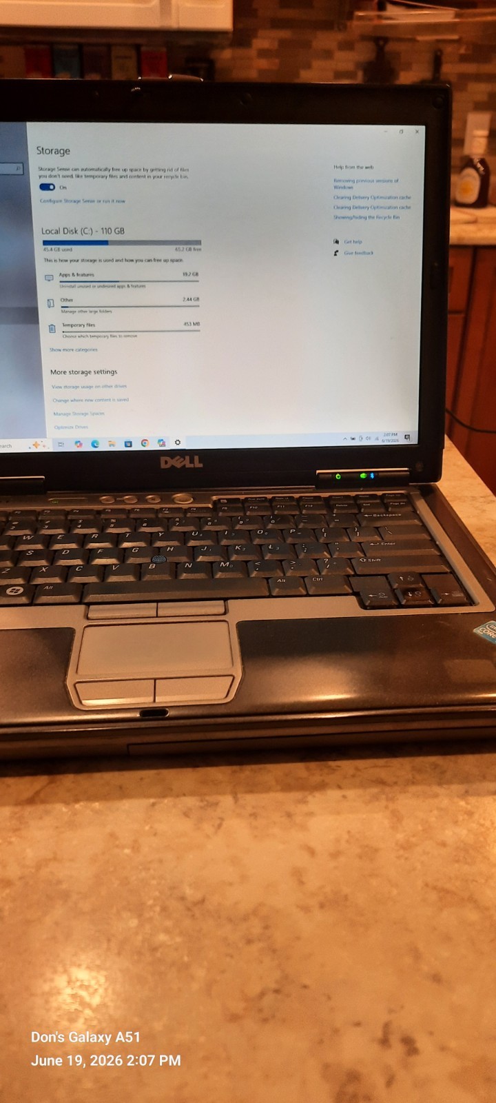 The Dell Latitude D630 Laptop. I installed a 120GB SSD. good basic laptop