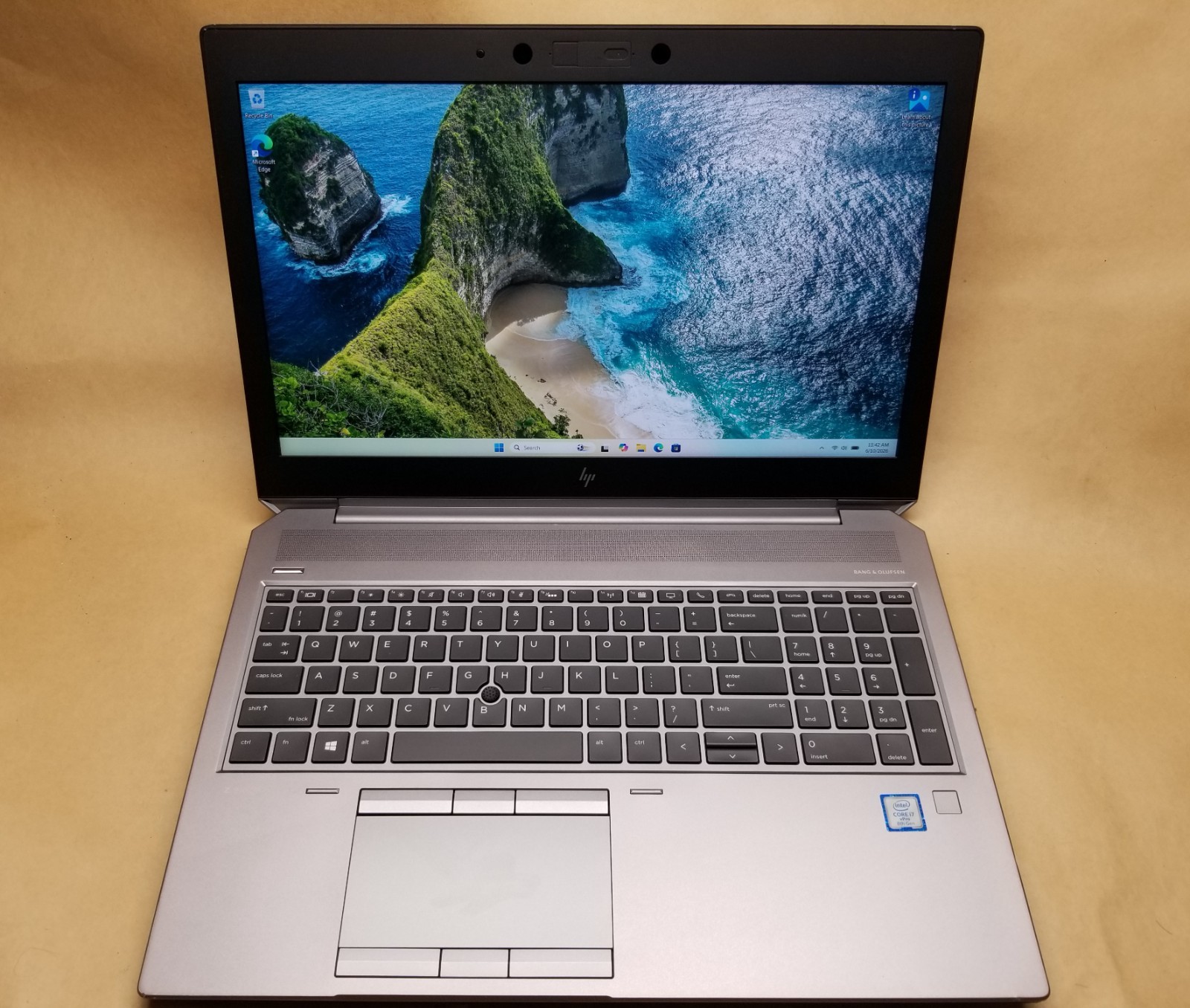 HP ZBook 15 G5 15″ Laptop i7-8850H 2.6GHz 32GB RAM 512GB NVMe QUADRO P1000 W11P