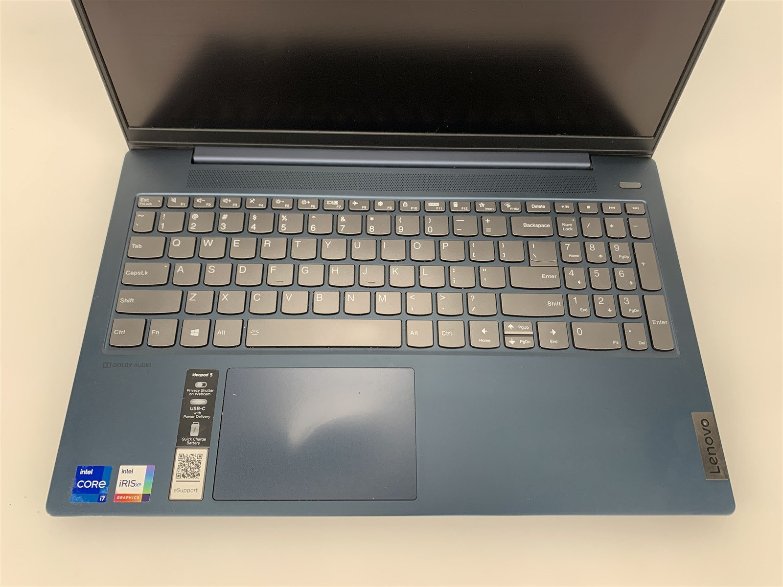 Lenovo Ideapad 5 15ITL05 i7-1165G7 2.80GHz 12GB RAM 512GB NVMe SSD Win 11 15.6″