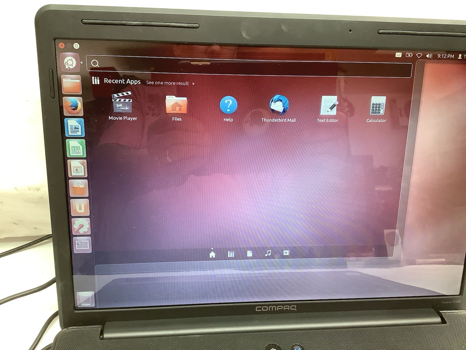 COMPAQ PRESARIO CQ50 – AMD ATHLON DUAL CORE – UNBUTU Operating System WOKS WELL