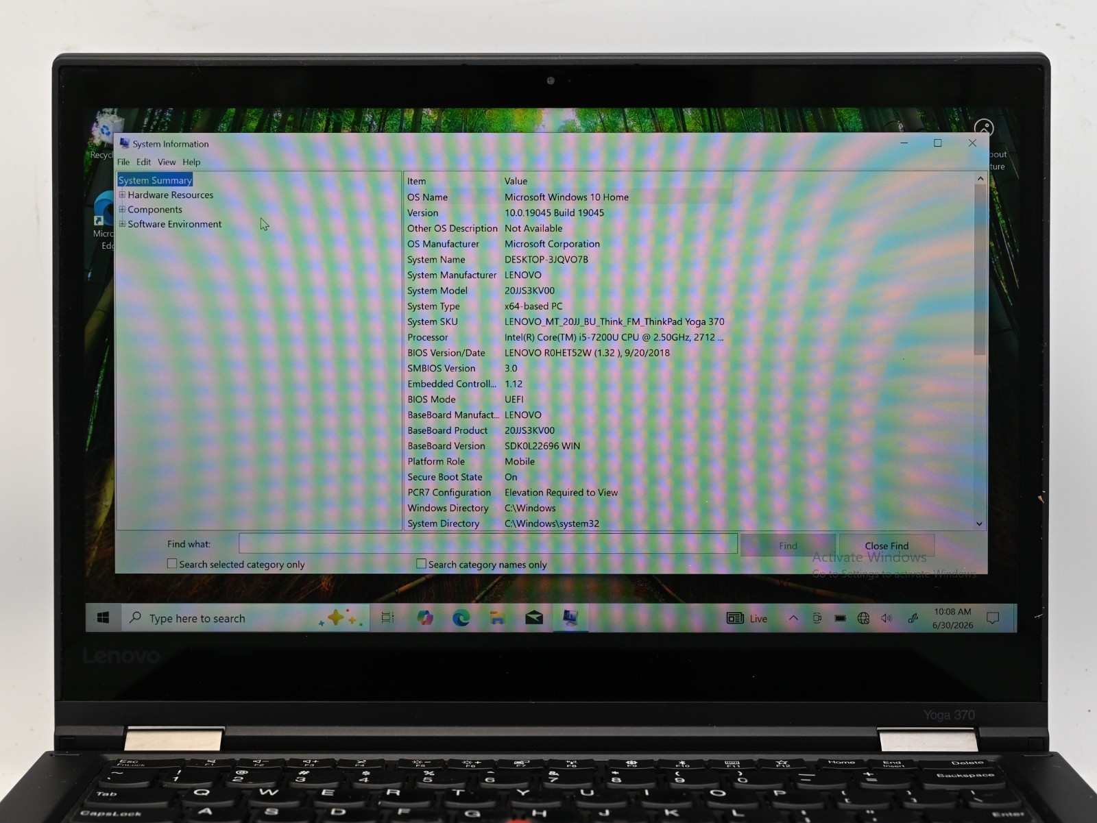 Lenovo Thinkpad Yoga 370 (2-in-1) i5-7200u 2.5GHz 8GB RAM 256GB SSD Windows 11 P