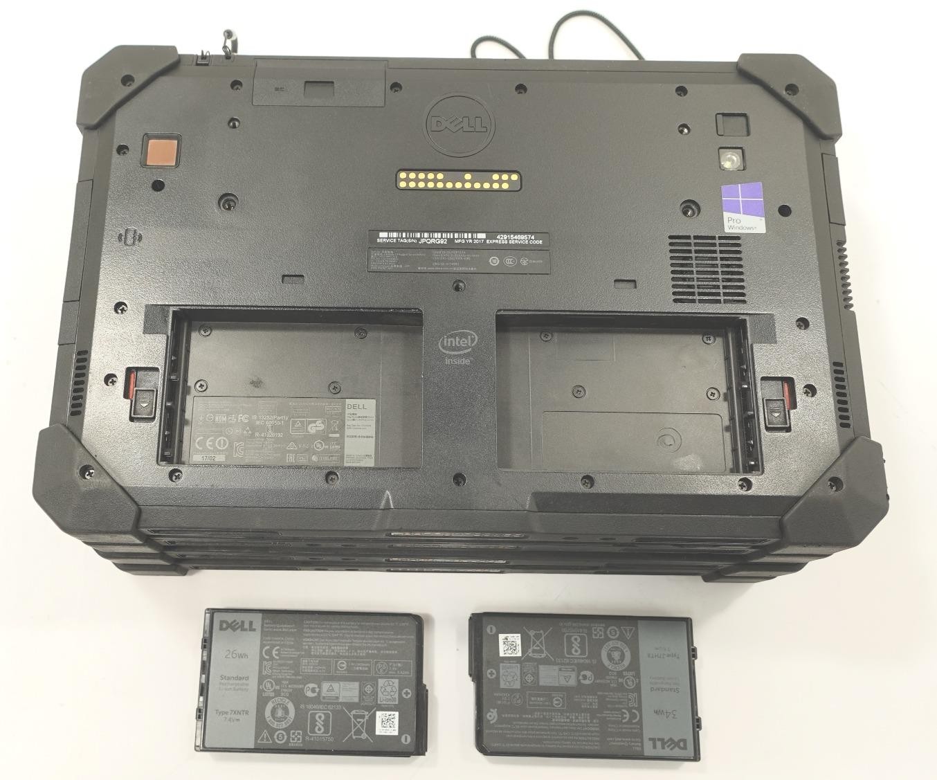 Lot 4 Dell Latitude 12 Rugged Tablet 7202 11.6″ Core M-5Y71 1.20GHz 8GB No SSD
