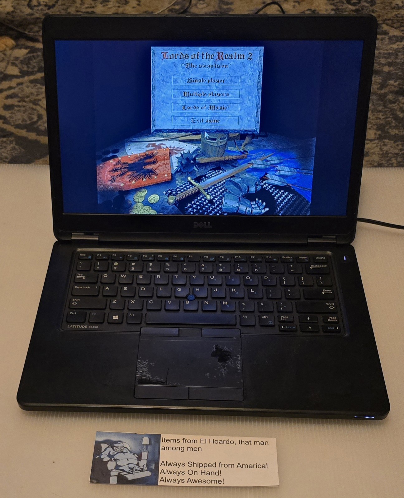 Dell Latitude E5450: 14″ / i7-5600U / RAM 16Gb / SSD 120Gb / Win 10 Pro