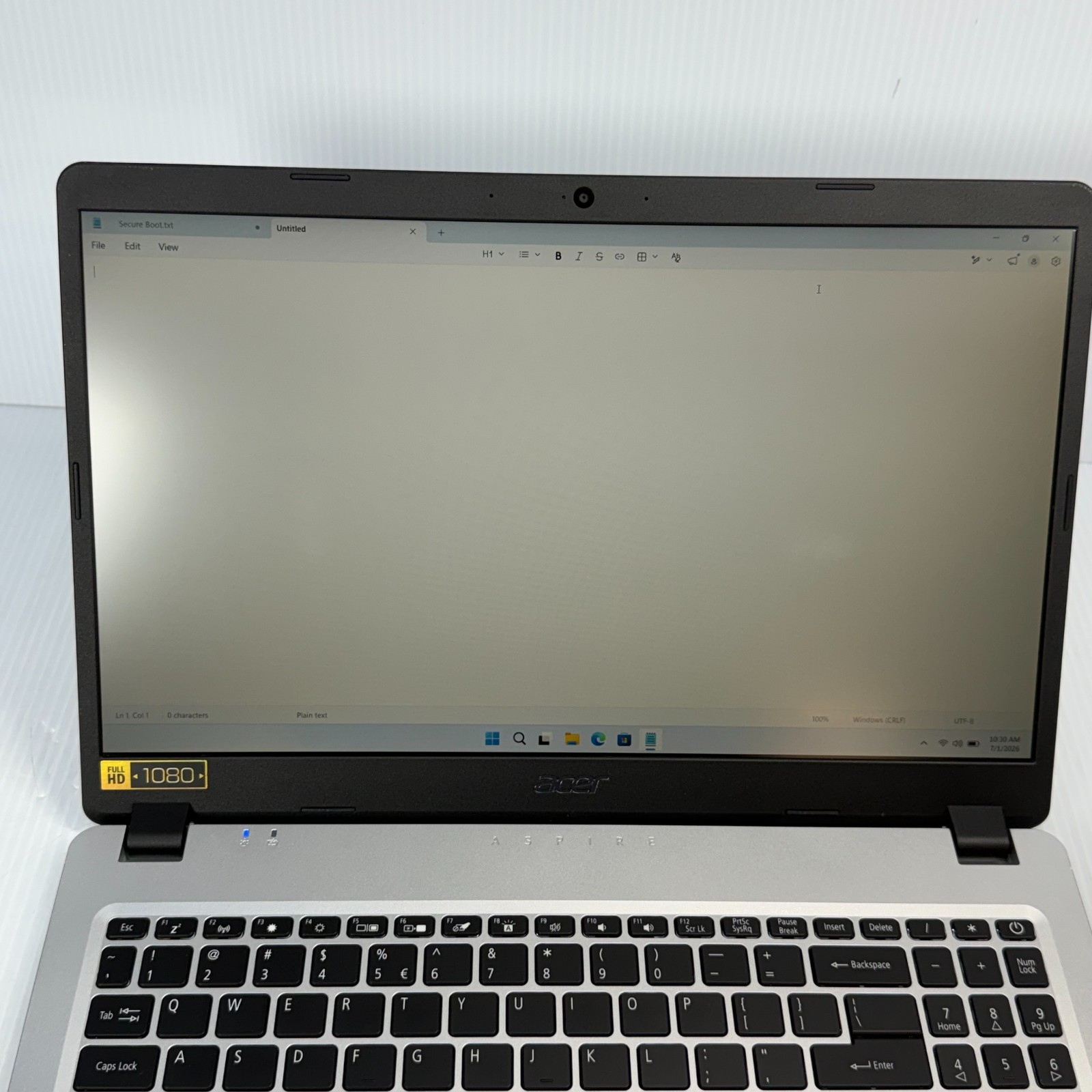Acer Aspire A515-43-R5RE 5 3500U 15.6″ Windows 11 Laptop 128GB SSD 16GB SEE PICS