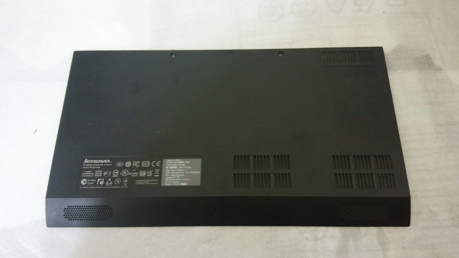LENOVO G580 2689 UNDER COVER
