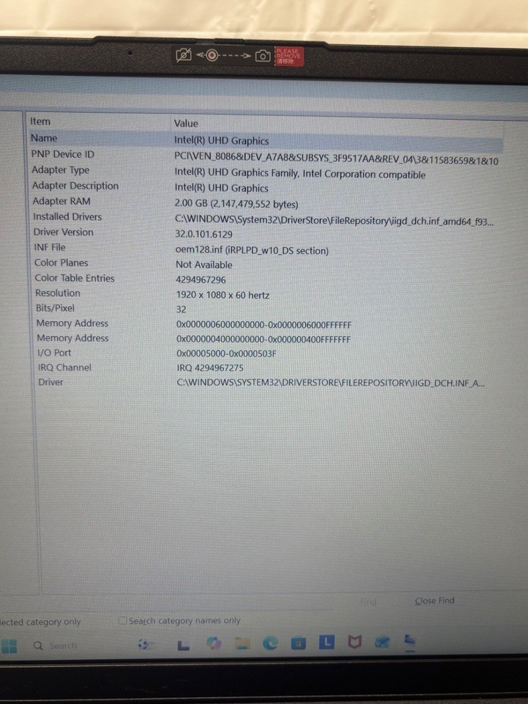 Lenovo V15-G4 Intel Core i5 13th Gen 2.10ghz 16gb Ram 1TB SSD 15.6″ 2024