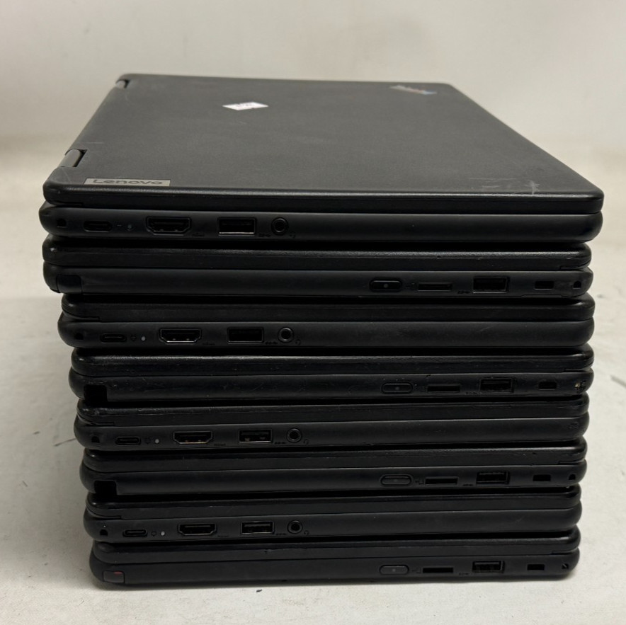 Lenovo ThinkPad 11e Yoga Gen 6 11.6 (m3-8100Y – 8GB RAM – NO OS/HDD) – Lot of 8