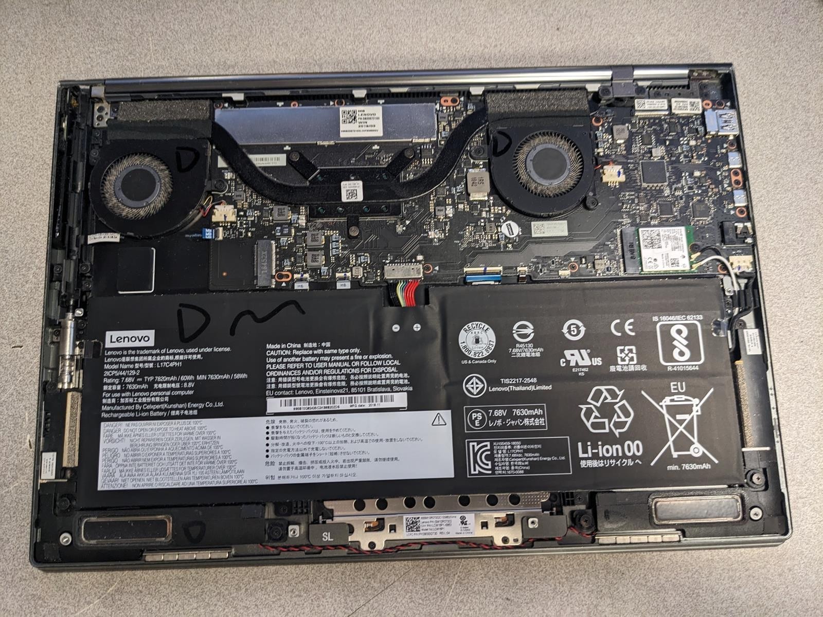 LENOVO YOGA C930-13IKB i7-8550U @ 1.80GHz, 12GB RAM, NO HDD/OS