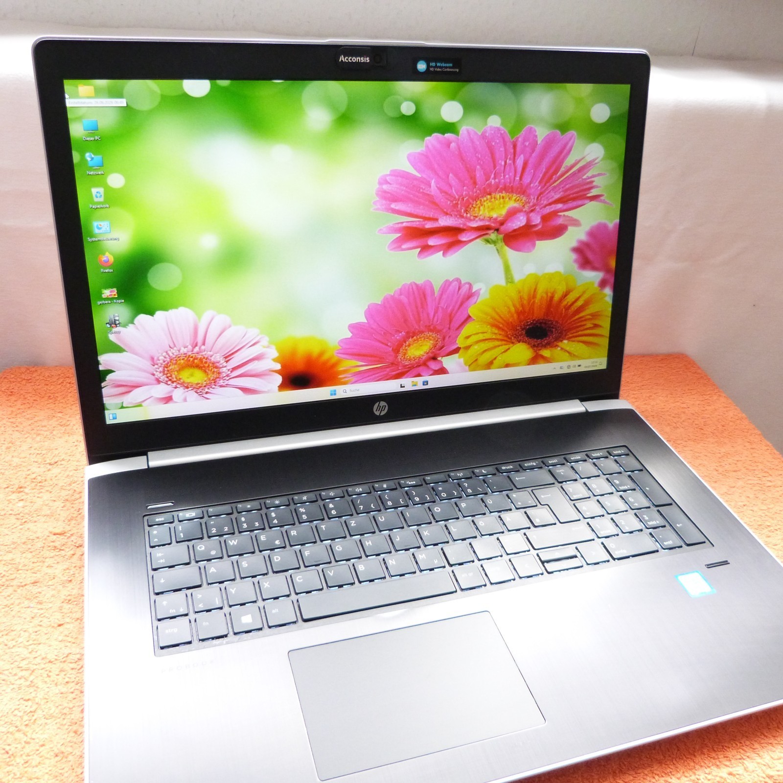 XXL SET I HP 470 G5 PROBOOK I 17 inch FULLHD I Intel SSD I Windows 11 PRO USBC