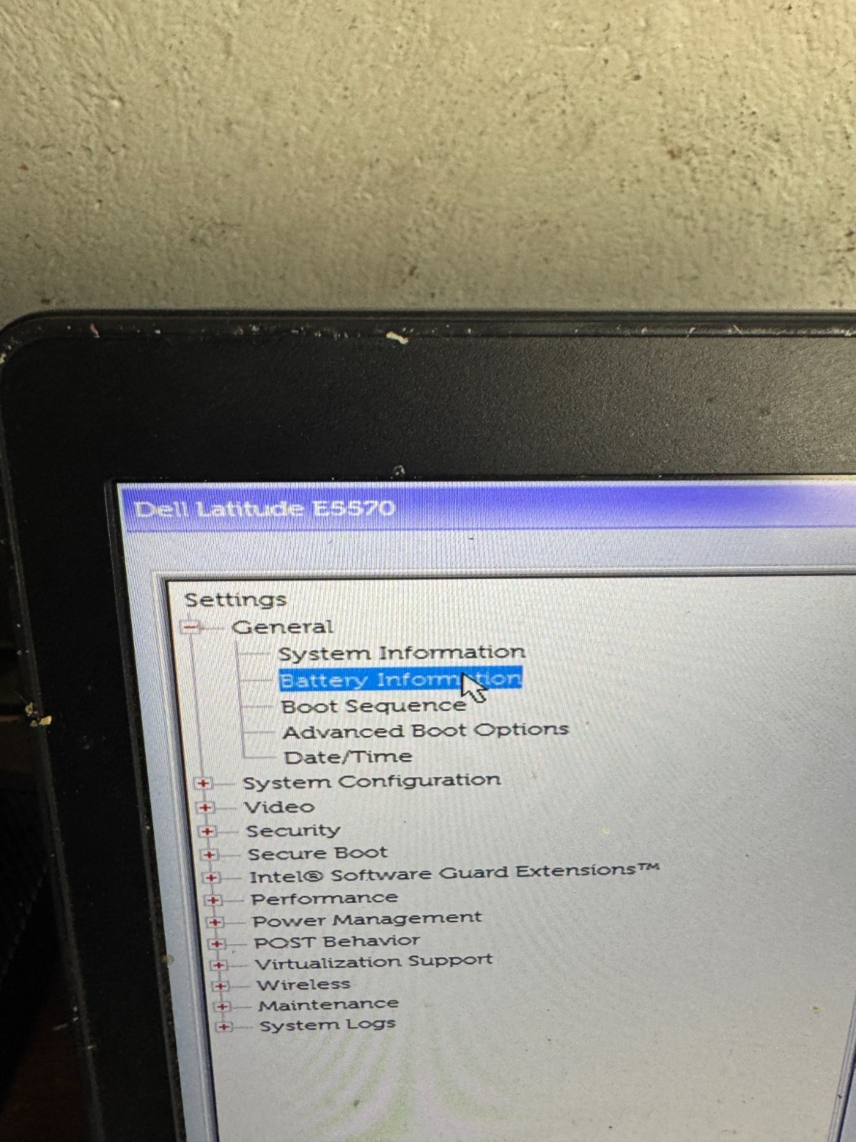 Dell Latitude E5570 Core i5-6440HQ Laptop for Parts/Repair #5625