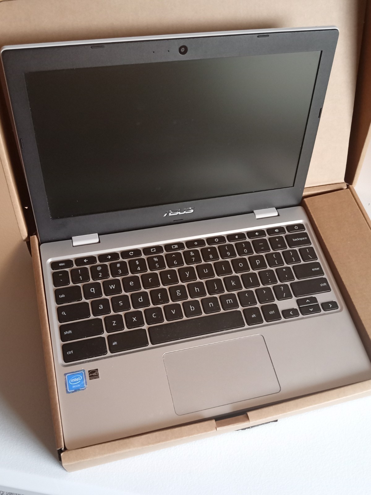 ASUS Chromebook CX1 11.6 Display Intel N3350 32GB eMMC 4GB RM CX1100CNA AS42