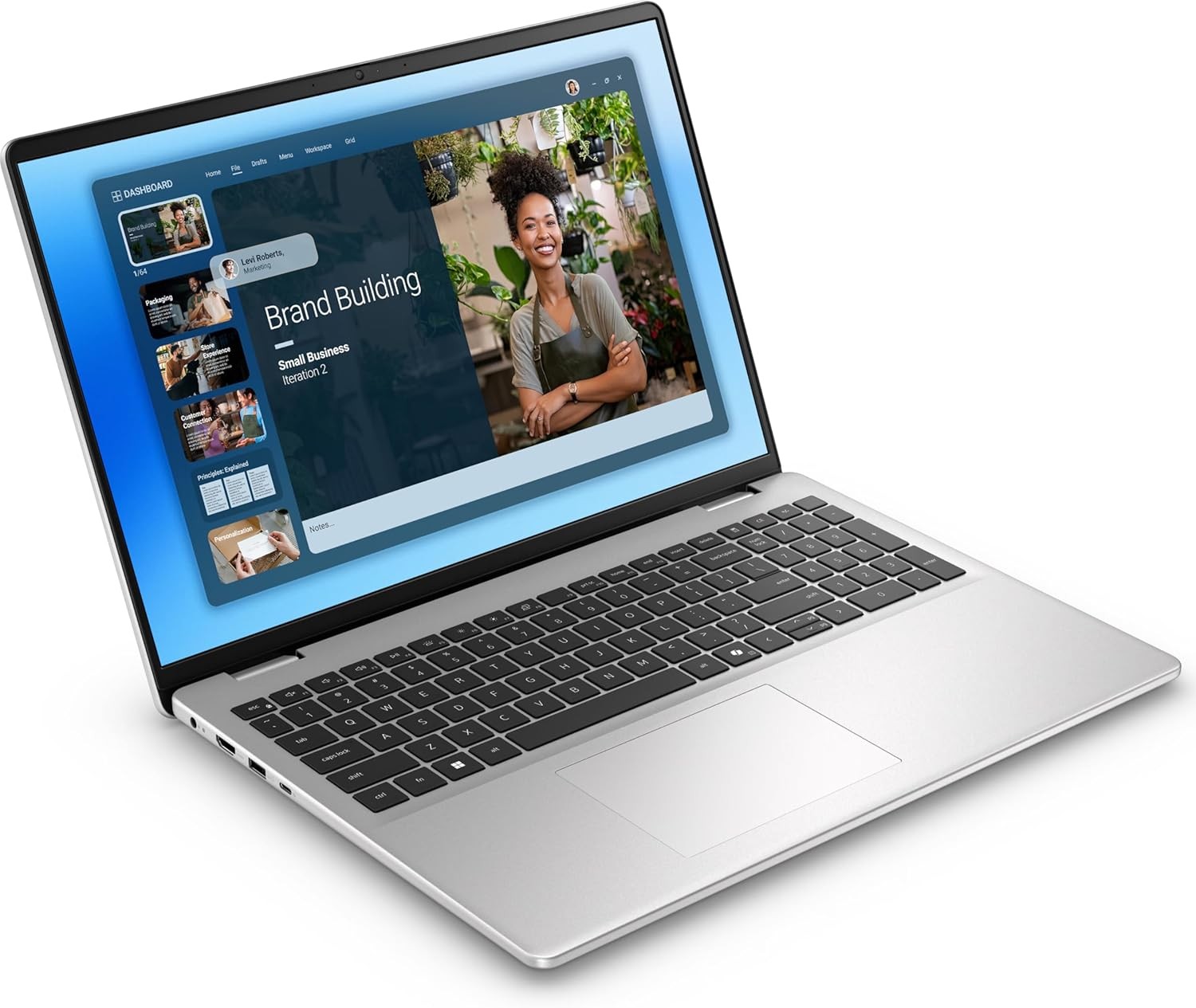 Dell 16″ Laptop Intel 10 Core 7 FHD 2K Touchscreen 64GB RAM 1TB Windows 11 Pro