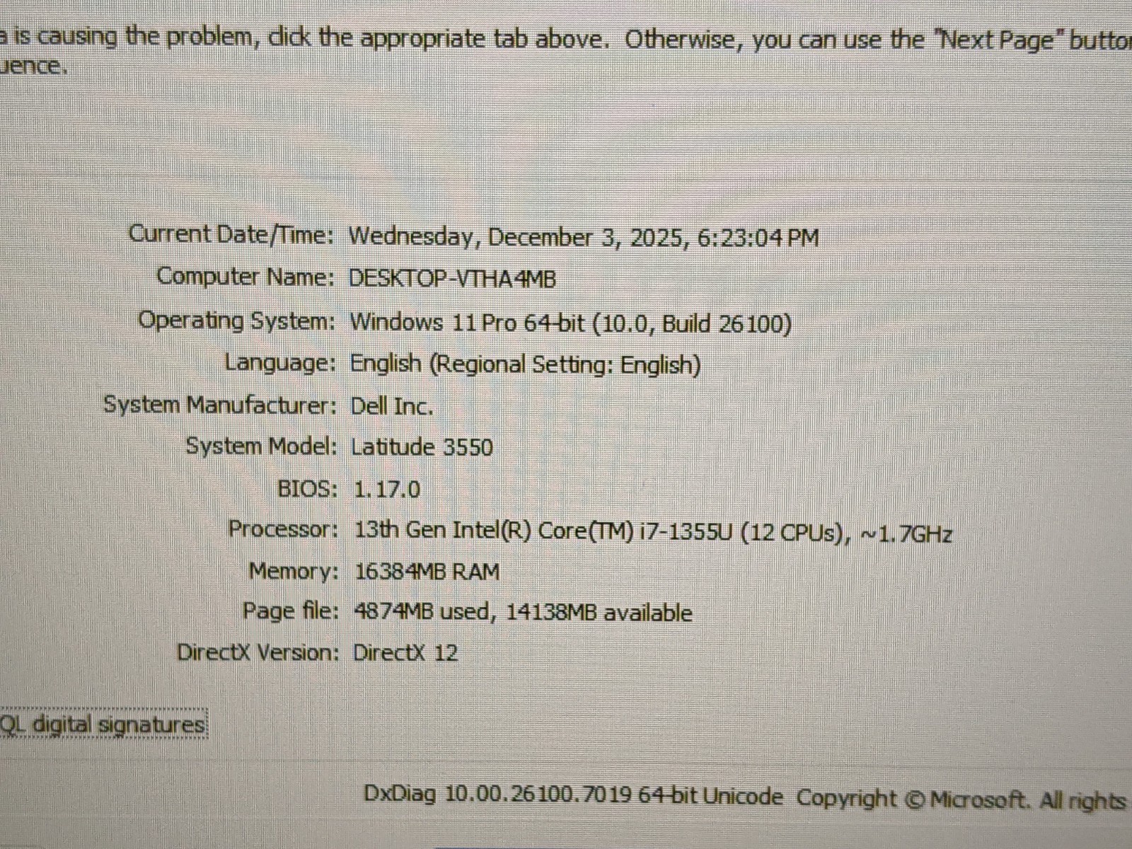 Dell Latitude 3550 15.6″FHD Intel i7-1355U 1.7GHz 16GB 512GB SSD W11Pro +Charger