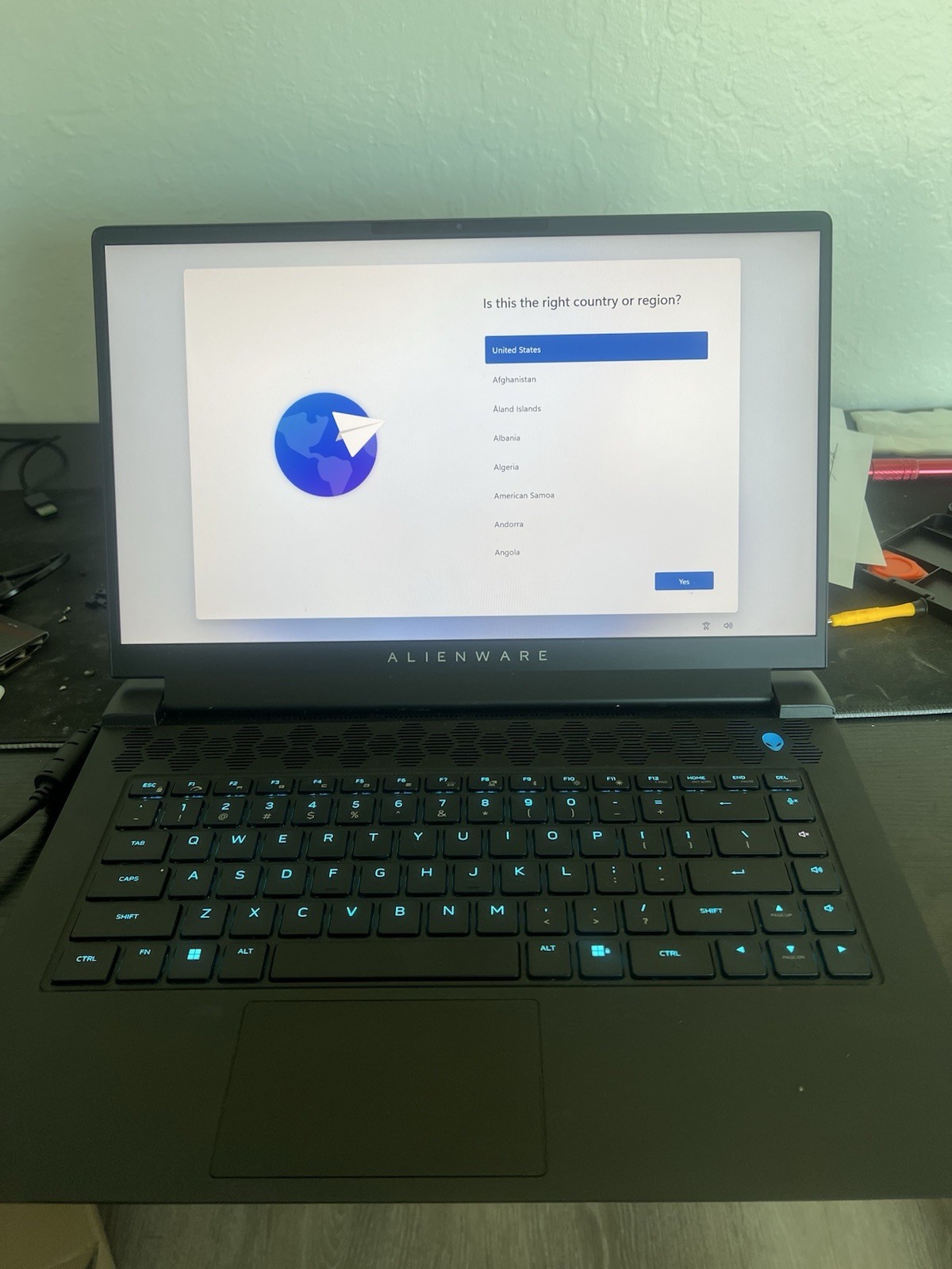 Alienware M15 R7 15.6 QHD 240HZ, Intel i7-12700H 16GB DDR5, 1TB SSD, RTX 3070 Ti