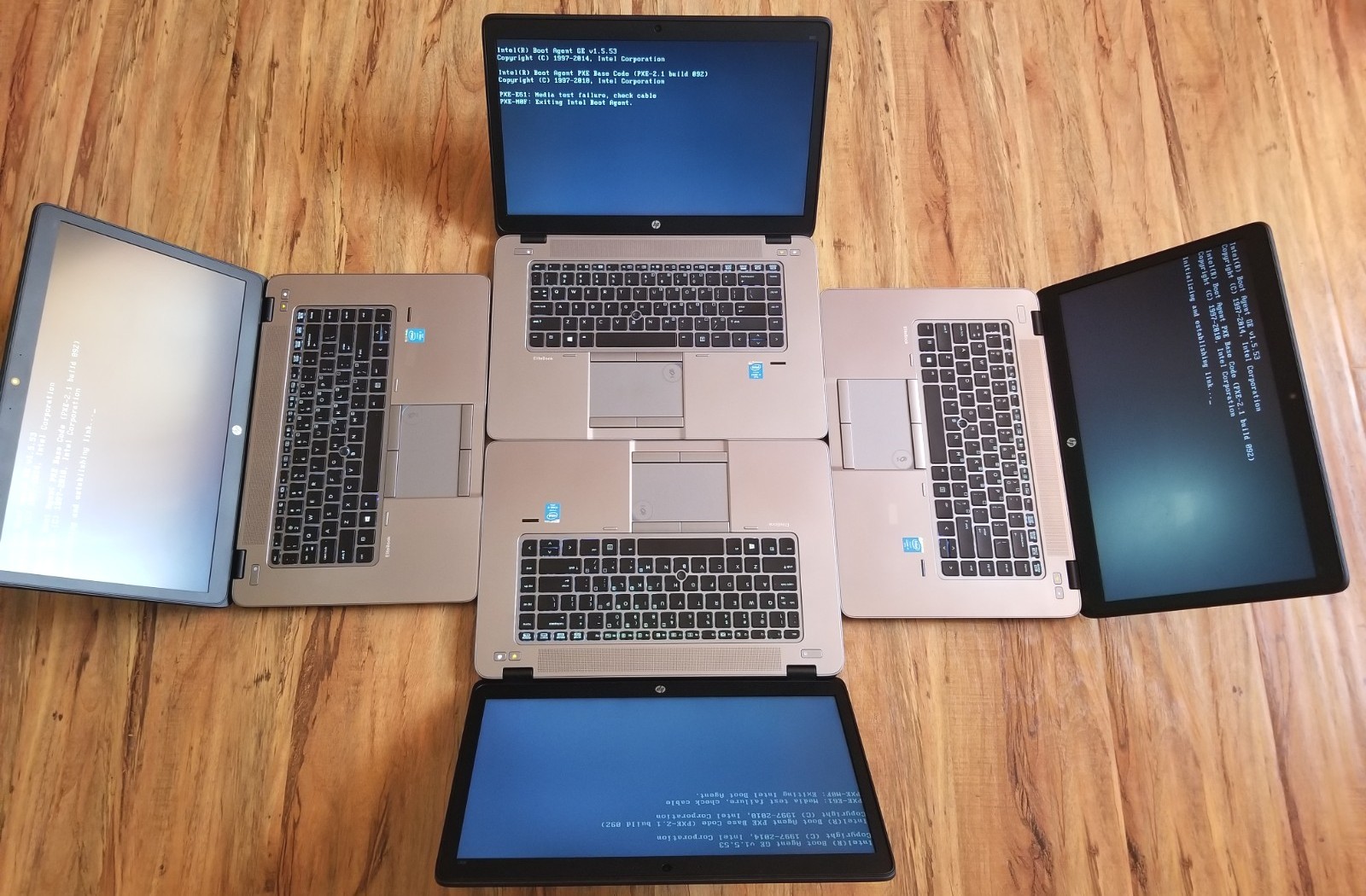 Lot 4 HP EliteBook 850 G2 i7-5600U 2.6 GHz 8GB RAM 128GB SSD Batt 15.6″ NO AC|OS