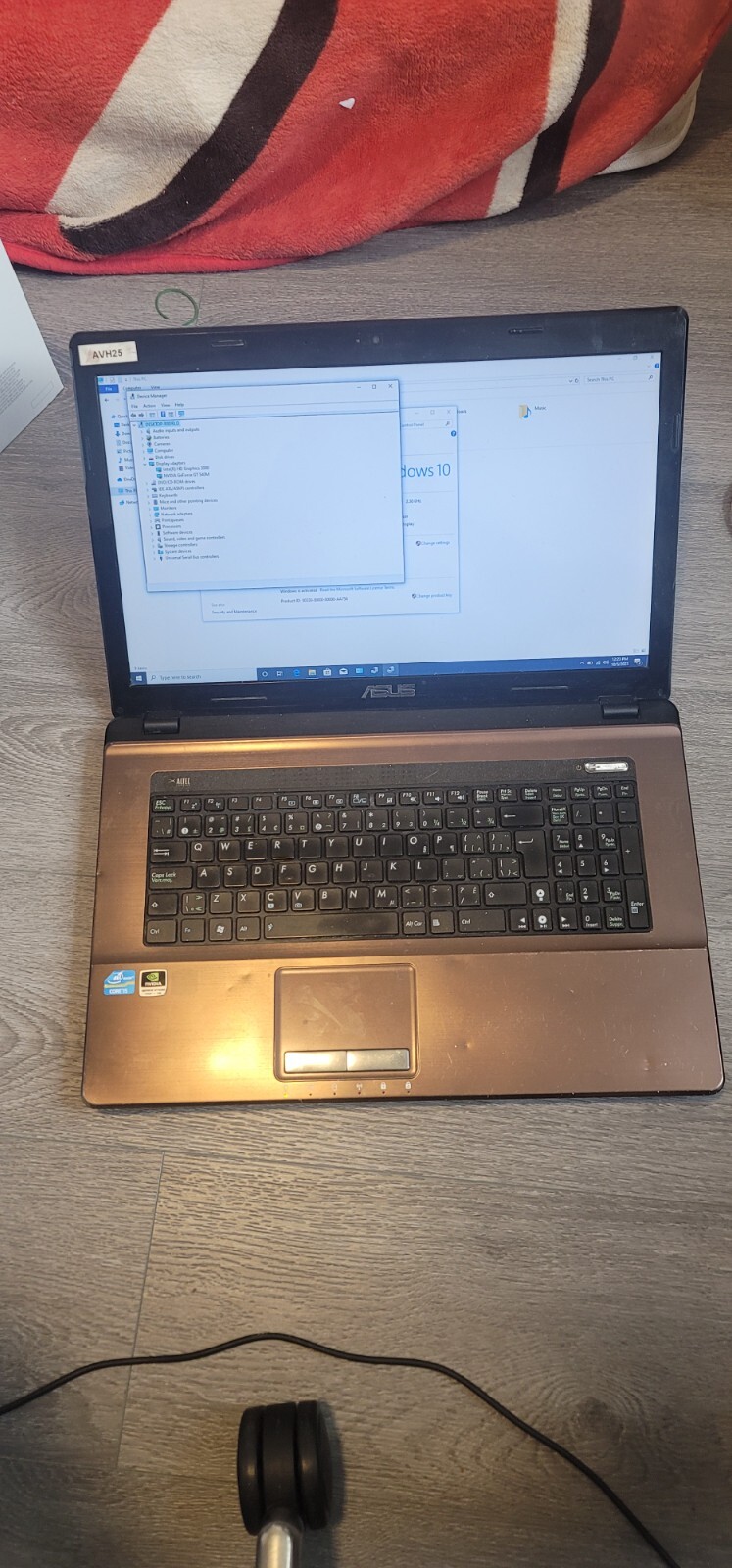 Asus K73S Intel Core i5 2410M @2.30GHz 6GB RAM 250GB – 15.6inch 051023A