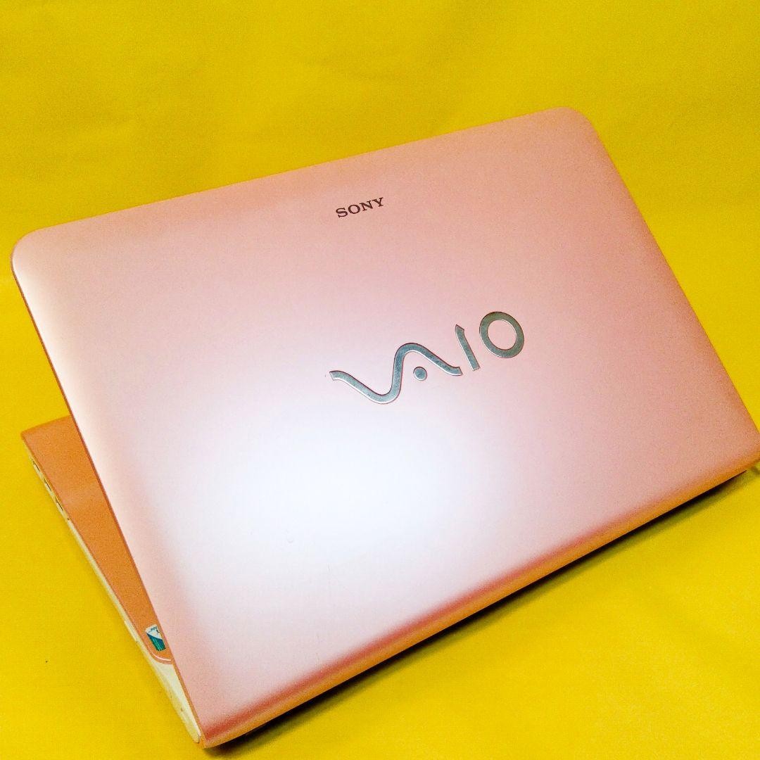 Sony VAIO Pink 14 Inch Laptop Pentium 4GB RAM 750GB HDD DVD WiFi Windows 10