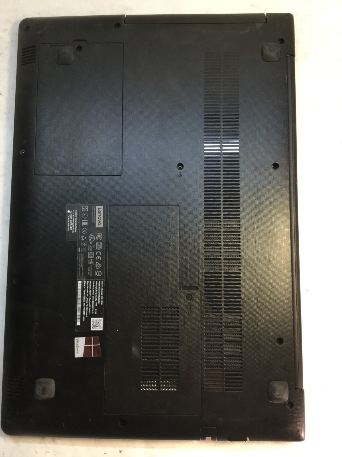 Lenovo IdeaPad 310 15″ Laptop Intel Core i7-6500U 2.5GHz-BOOTS TO BIOS *GOOD*-MZ
