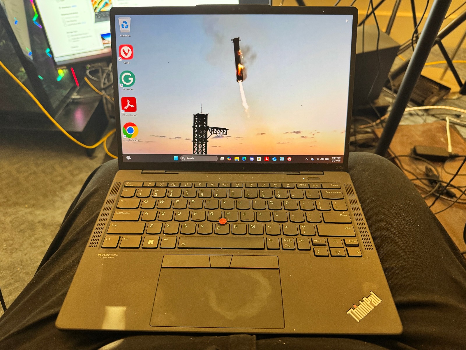 Lenovo ThinkPad X13s 13″ Snapdragon 3.0GHz 16GB RAM 512GB SSD Win11 Pro Black