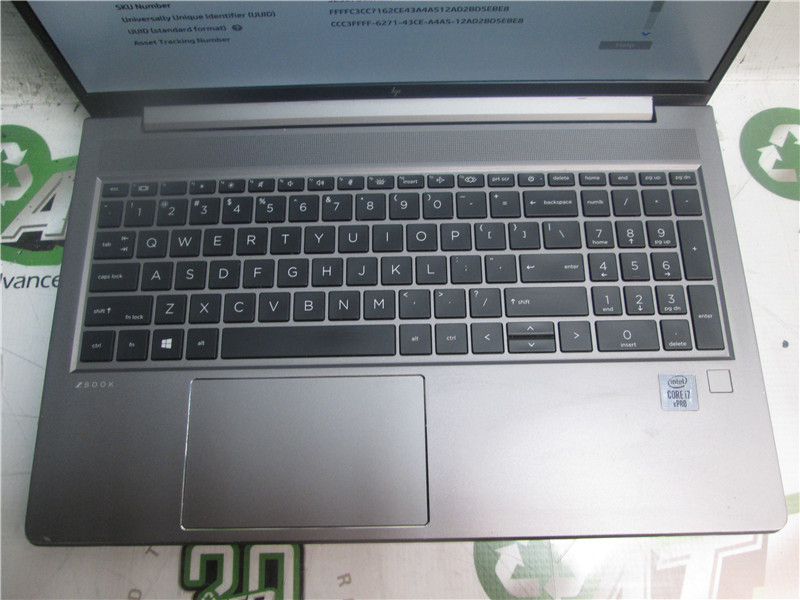 HP ZBook G7 Laptop i7-10850H 2.7GHz 32GB RAM 512GB SSD Windows 11 Pro