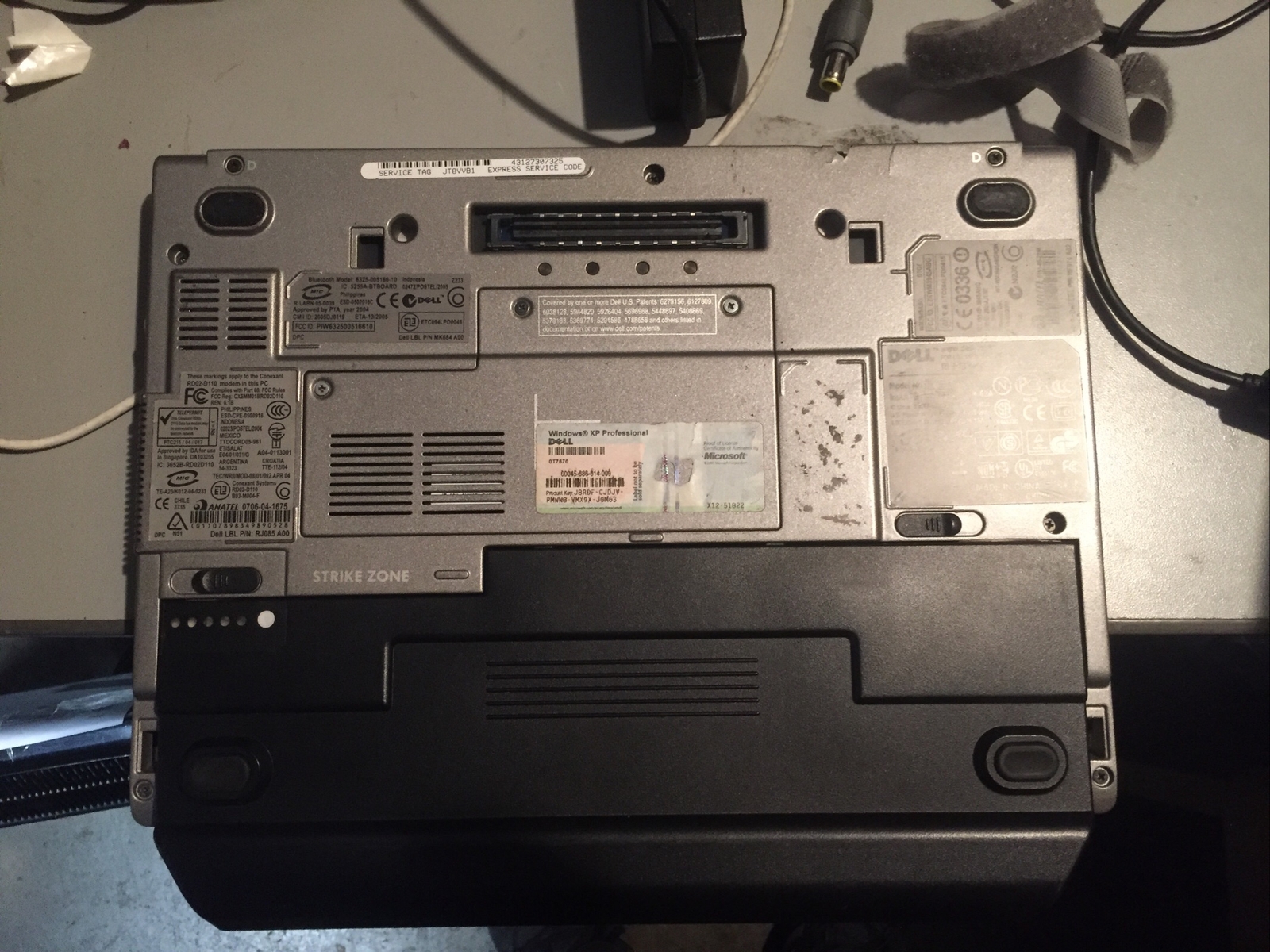 Dell Latitude D420 Intel Core Duo 1.20GHz 2.50GB RAM Battery NO Hard Drive