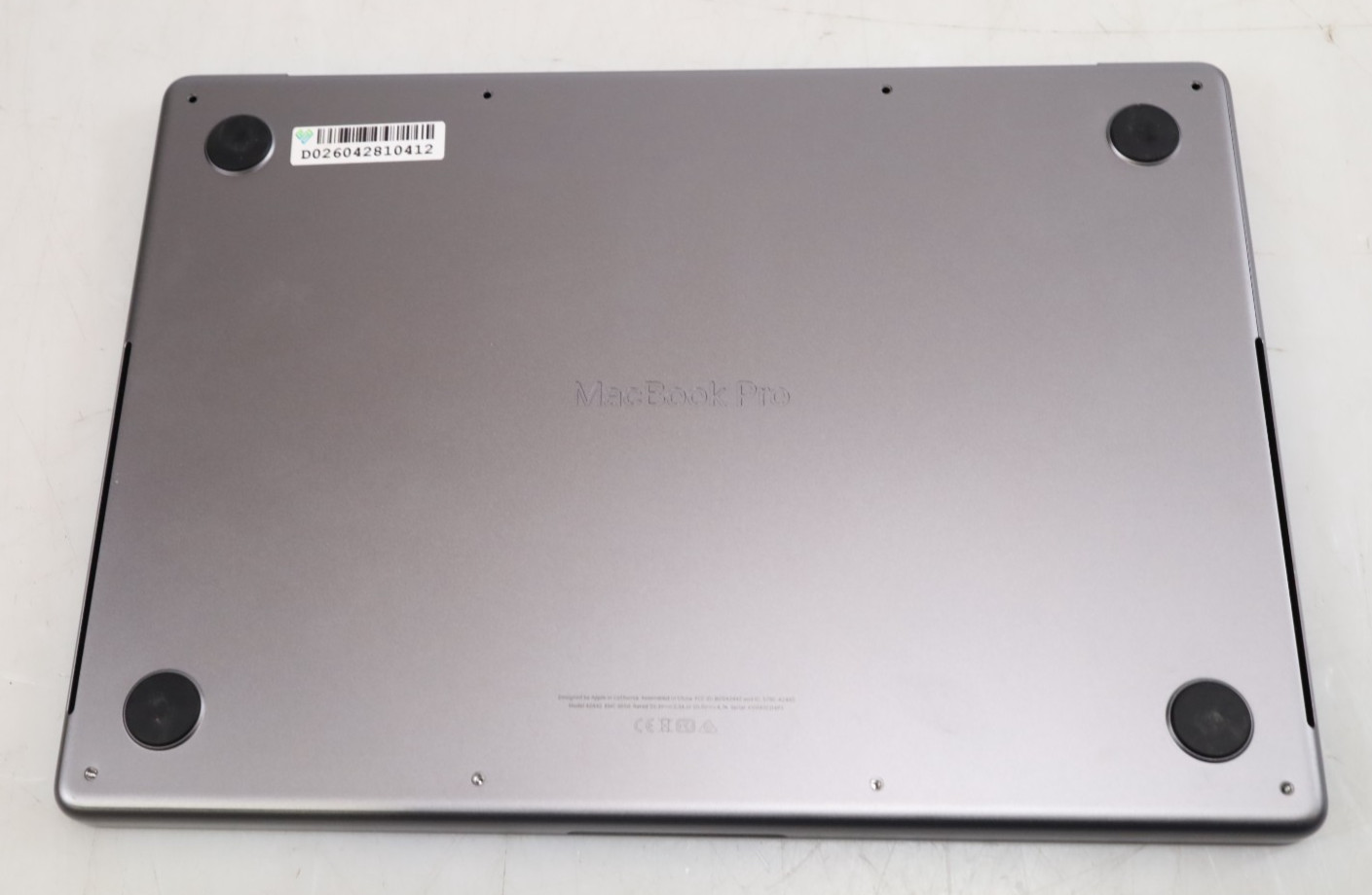 Apple A2442 MacBook Pro 14″ 2021 Gray Chassis + Battery Parts Repair
