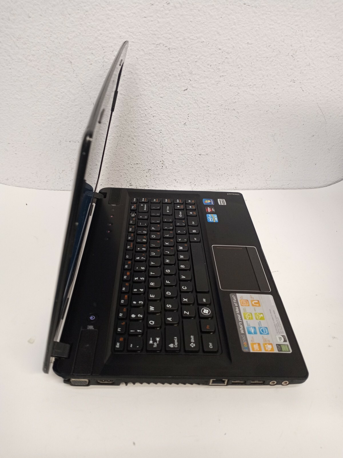 Lenovo ideapad Y471A Intel Core i5-2450M 2.5GHz 4GB 1TB HDD BT DVD Win10 *READ*
