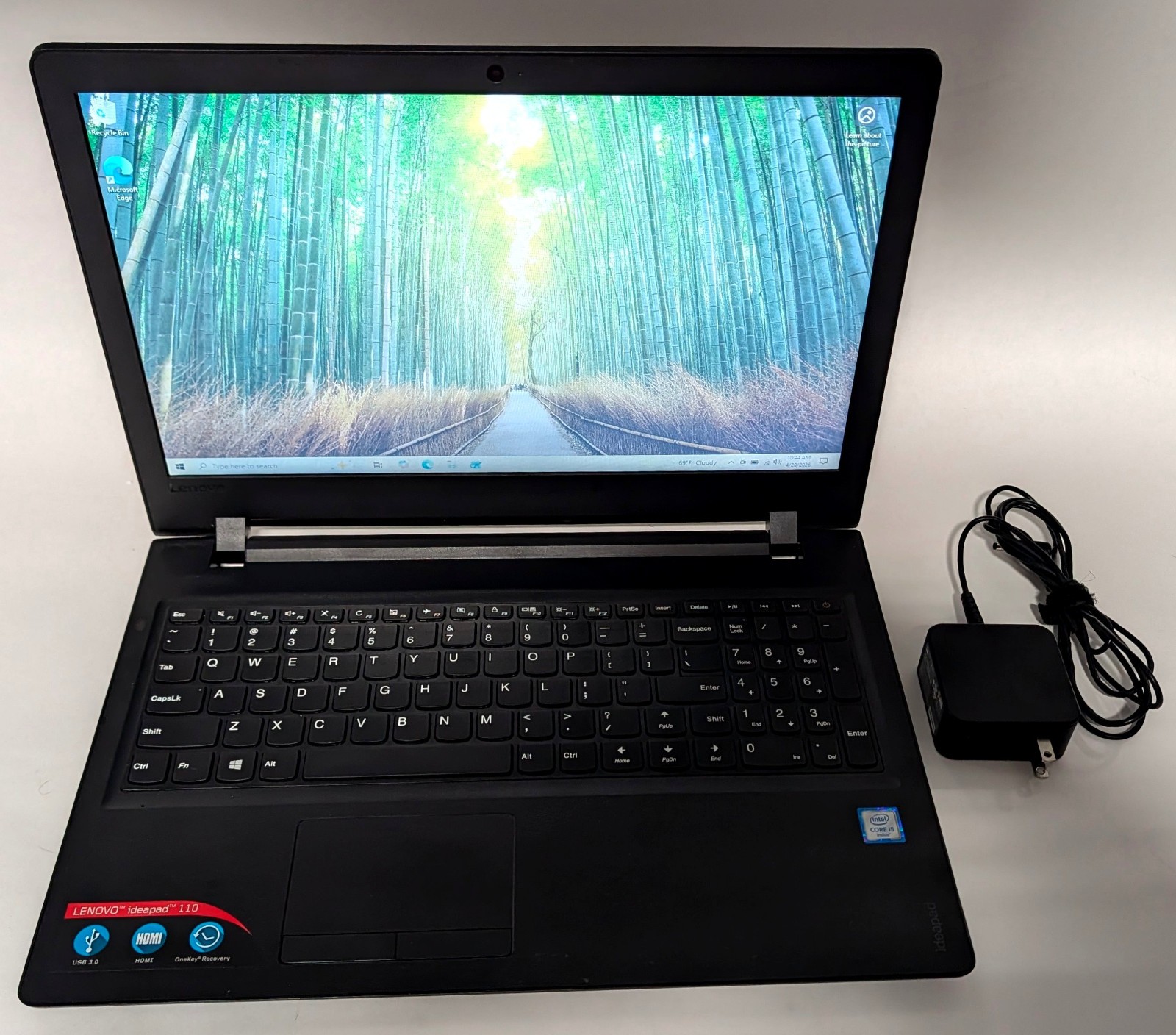 Lenovo Ideapad 110-15ISK 15″ Laptop Intel Core I5-6200U 256GB SSD 8GB RAM Win 10
