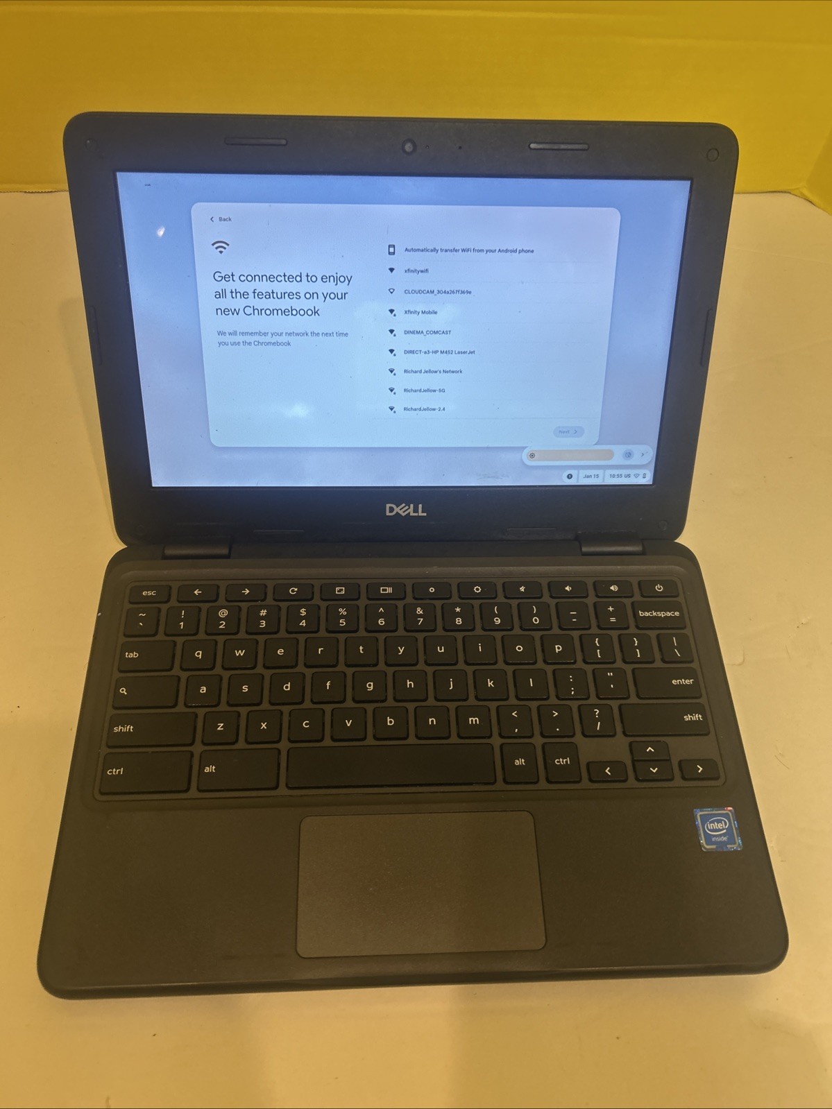 Dell Chromebook 3100 Touchscreen Working Great Screen Imperfections No ac charg