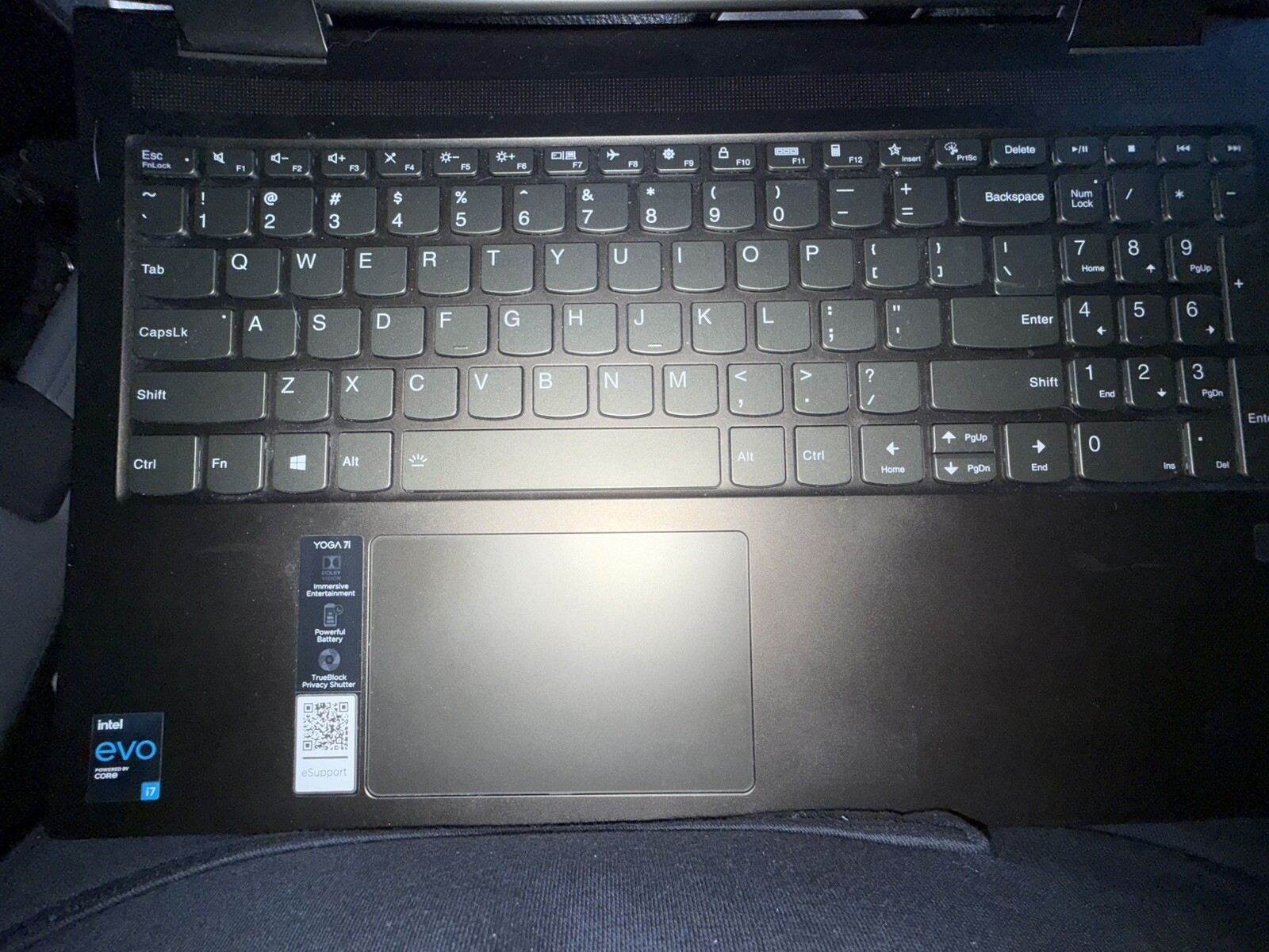 Lenovo Yoga 7 15ITL5 2-in-1 Laptop Core i7 12G 512GB SSD 15.6 FHD Touchscreen