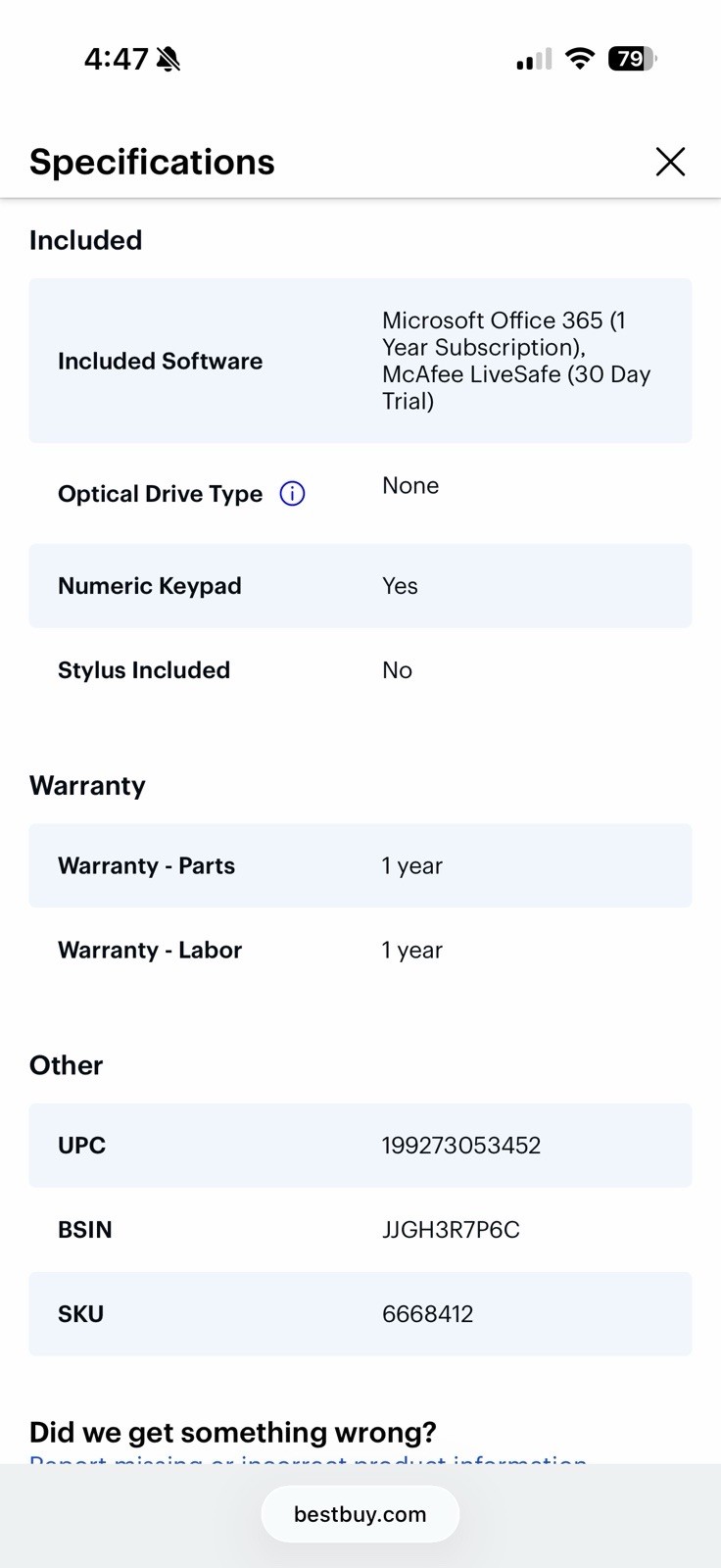 Lenovo IdeaPad 1 15ADA7 15.6in FHD Intel N150 8GB 128GB UFS Win11 Gray
