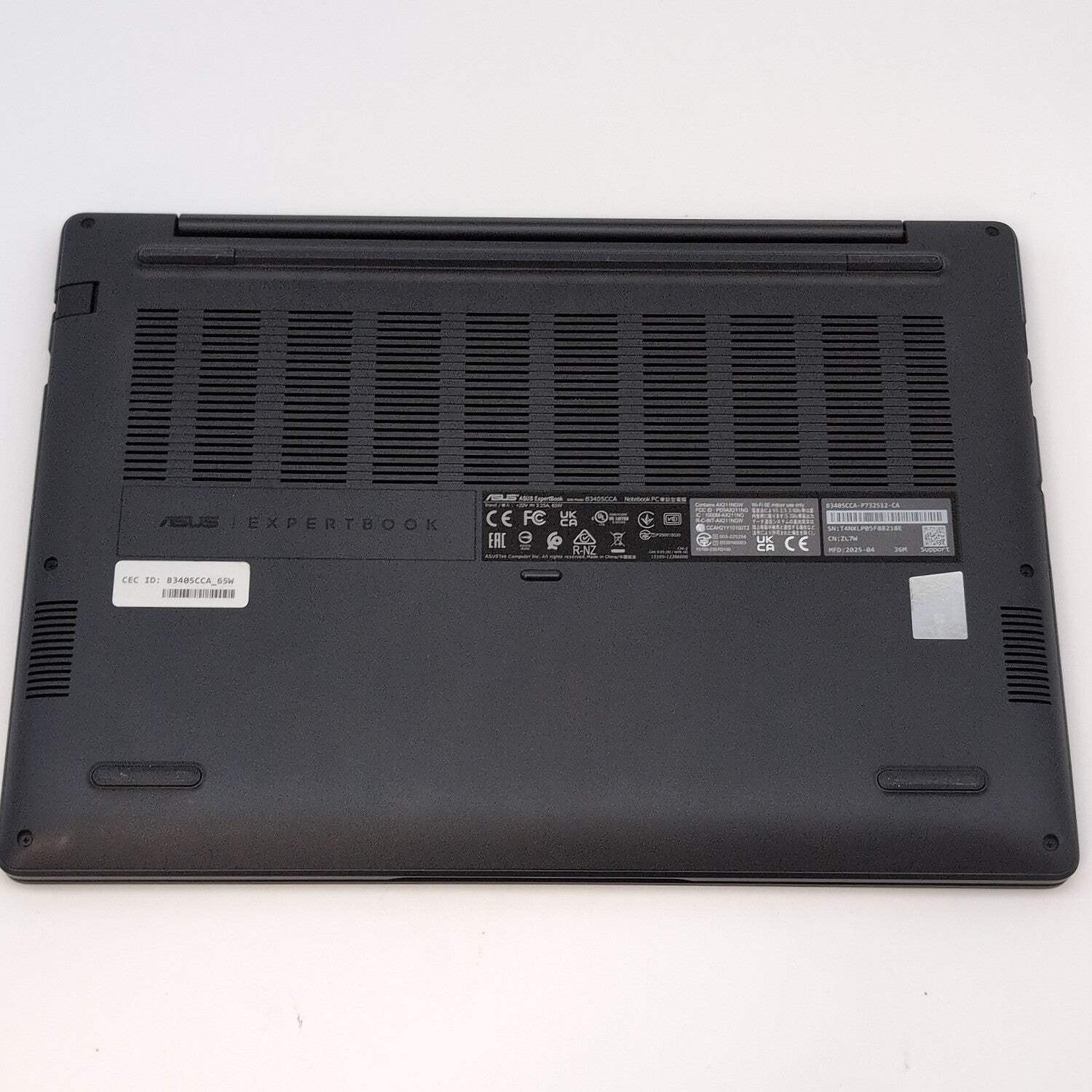 Asus ExpertBook B3 B3405CCA 14″ Core Ultra 7 255H 4.9GHz 32GB RAM 500GB SSD