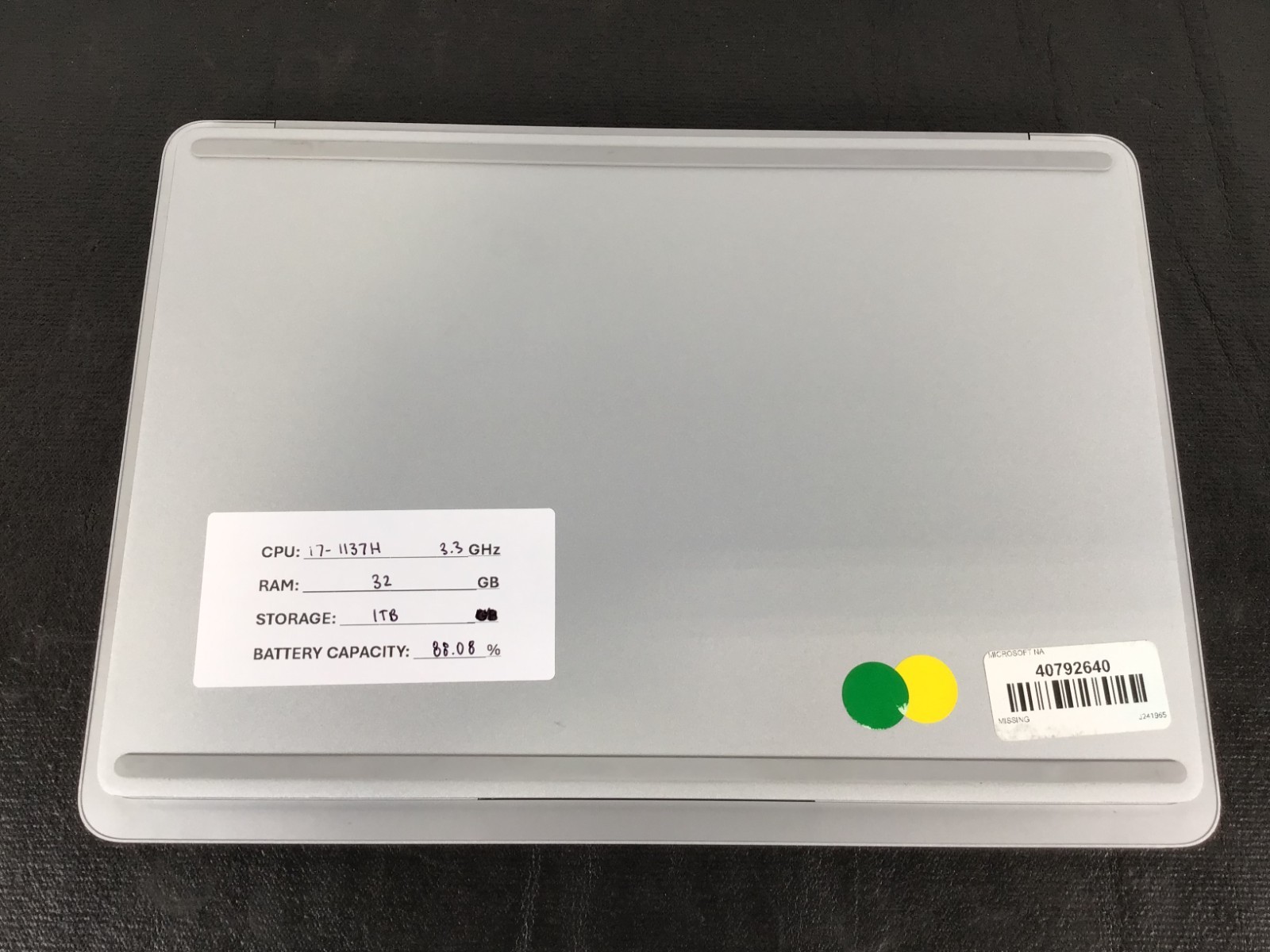 Microsoft Surface Studio 1964 14.4″ i7-11370H CPU 32GB RAM 1TB NVMe RTX 3050 ~