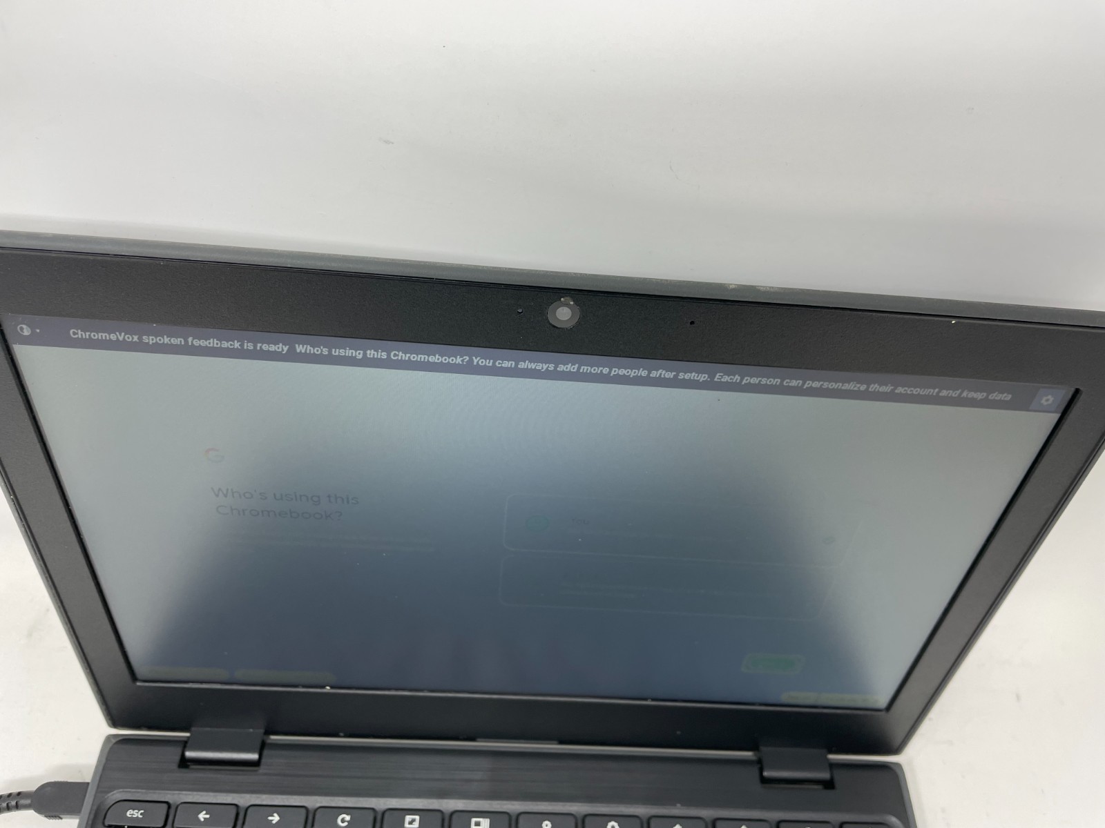 Lenovo Chromebook 100e 2nd Gen 11.6″-4gb-32GB SSD- Black W/Charger