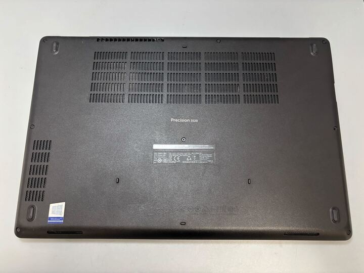 15.6″ Dell Precision 3520 Laptop Intel i7-7700HQ NO RAM NO SSD NO OS Poor Bat