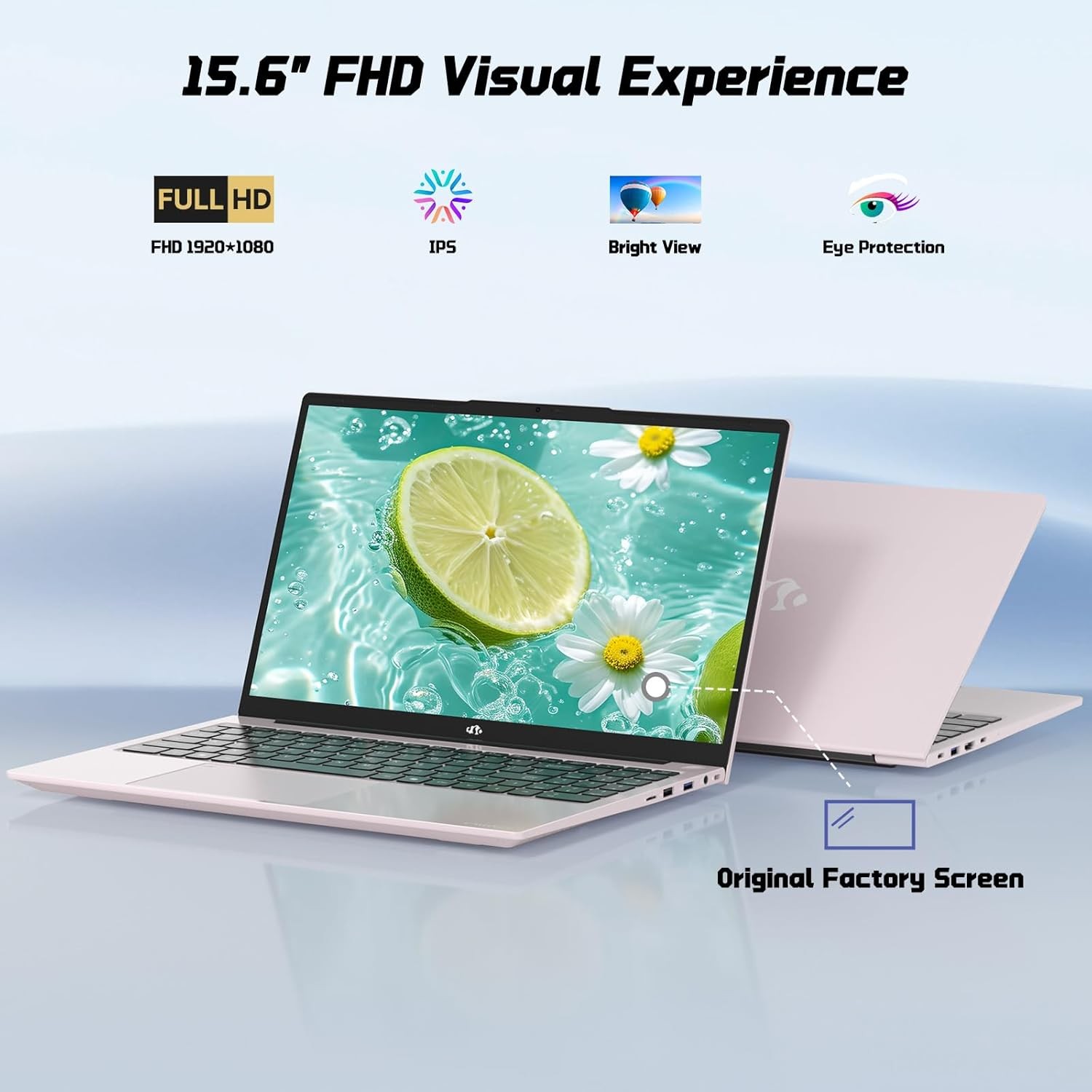 NIMO 15.6″ FHD Laptop Intel Pentium N150 (Beat i3-1115G4, 4-Core Up to 3.4GHz)