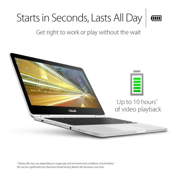 ASUS Chromebook C302C 12.5″ M3 4GB RAM 64GB SSD Non Touch Grade B