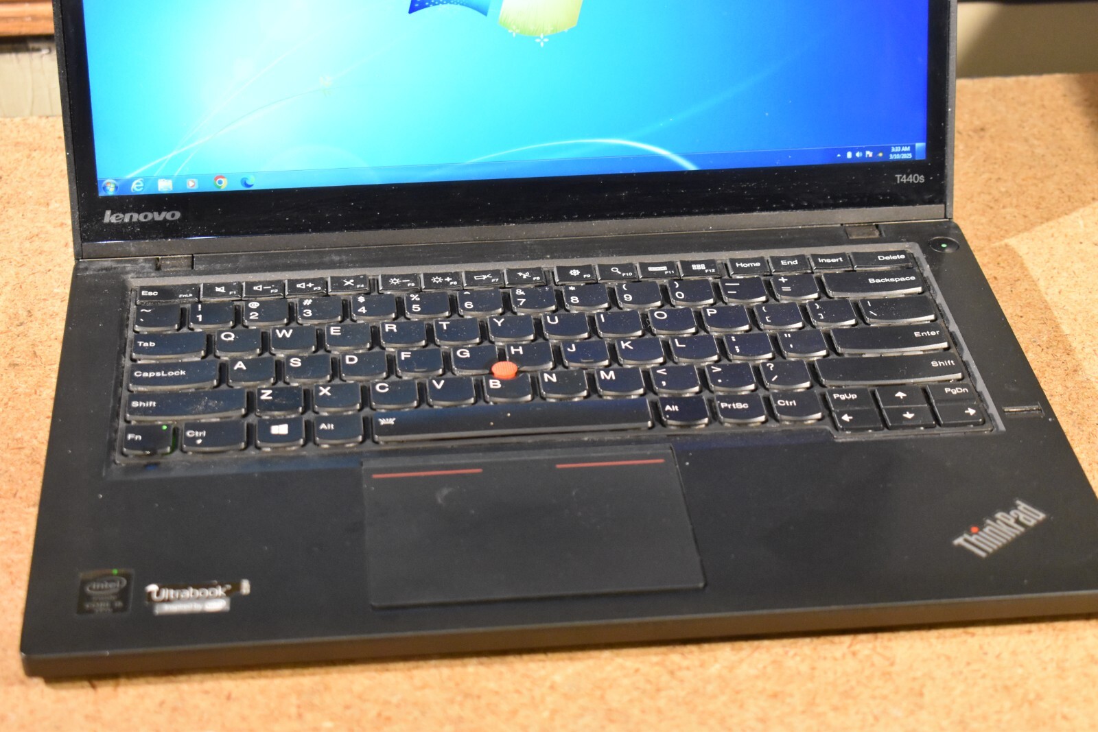 Lenovo ThinkPad T440s Core i5 4GB 256GB SSD Windows 7 Pro 32-bit Touchscreen