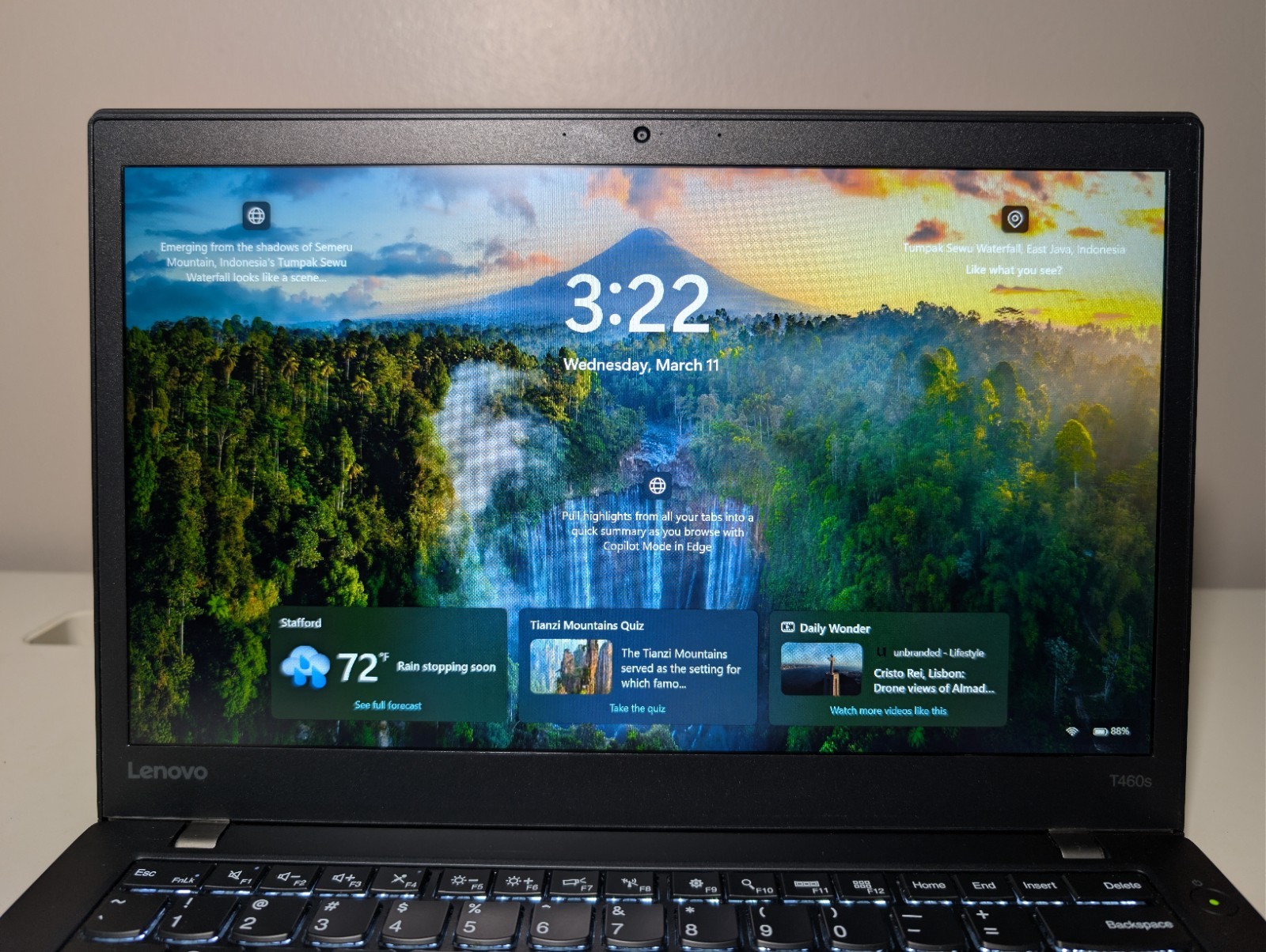 Lenovo ThinkPad T460s TouchScreen | i7 6th 12GB 256GB SSD | Backlit Win 11 Pro